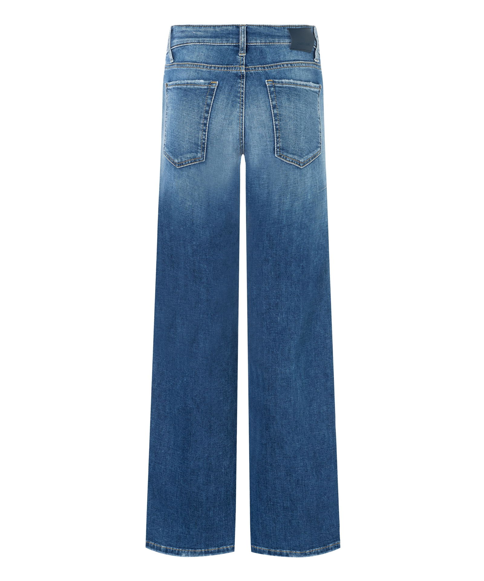 Cambio |  Cambio Skinny Jeans  | mid blue splinted