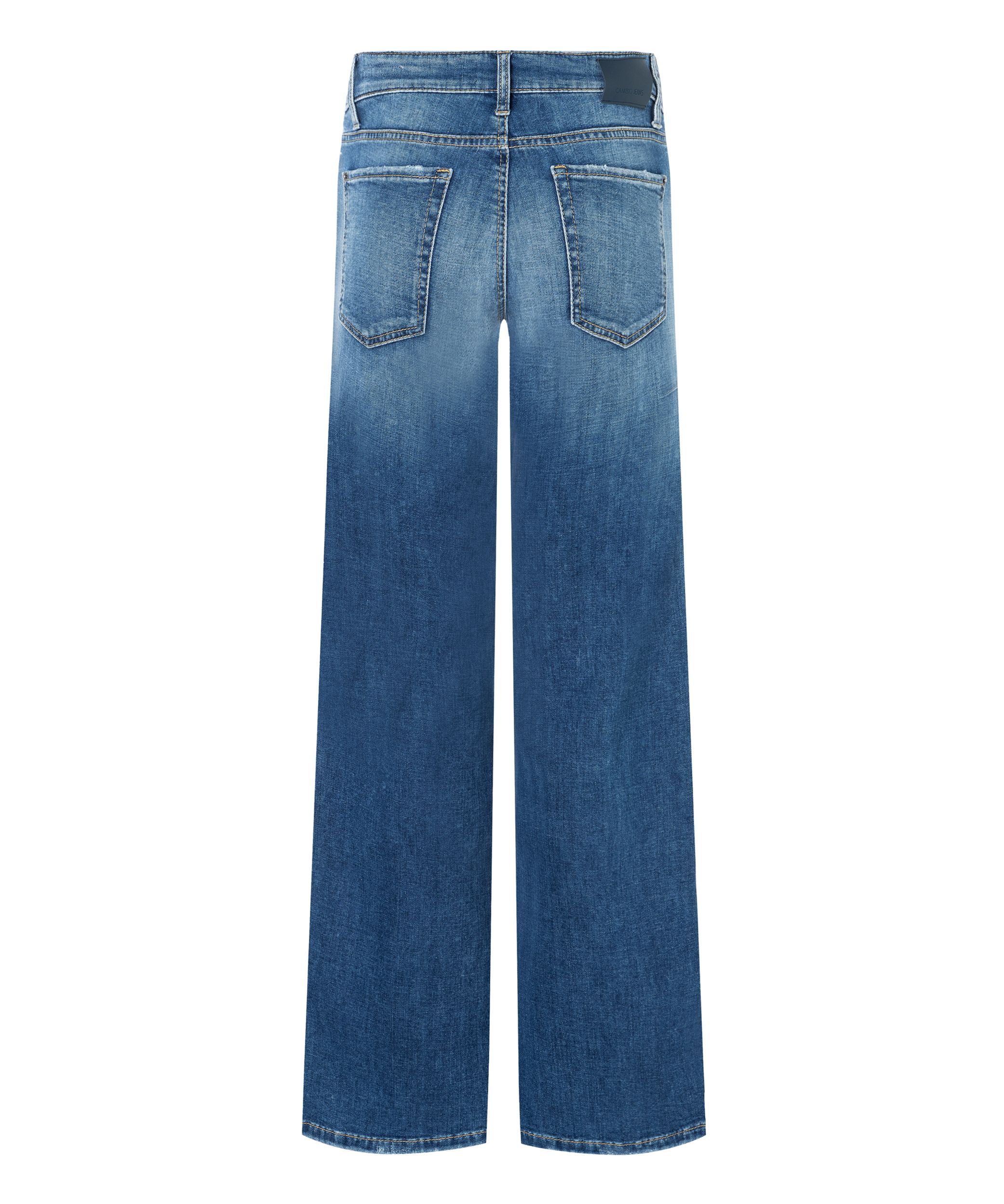 Cambio |  Cambio Skinny Jeans  | mid blue splinted