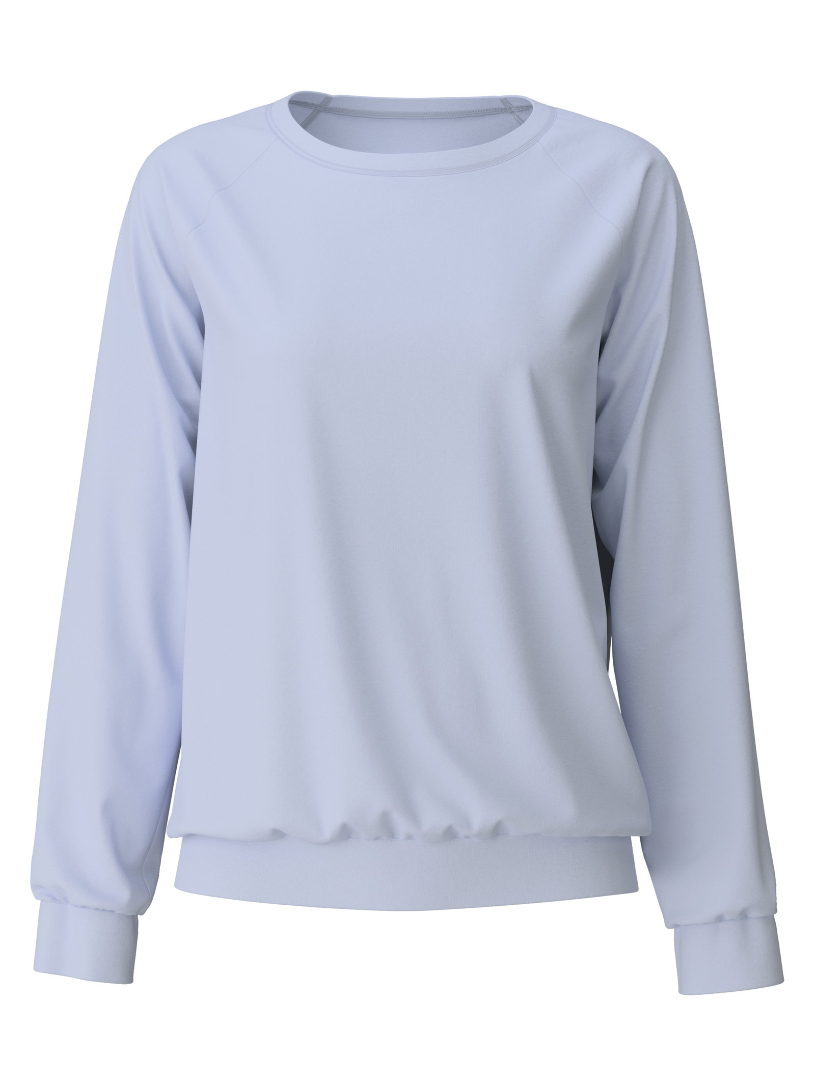 DAMEN Shirt langarm, harmony blue #9