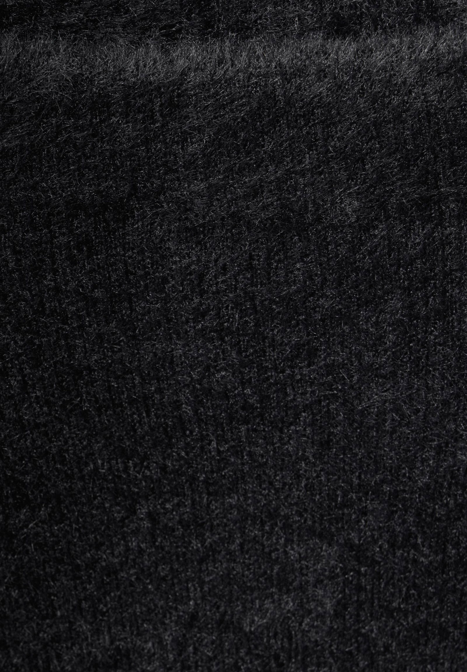 eb986bc3e1304fbae688c10756095291  |  LTD QR_featheryarn sweater wit, mocha beige | 38 | black