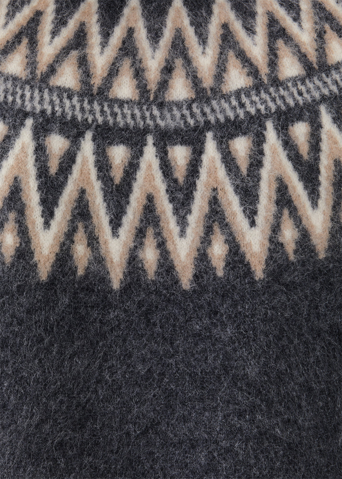 Pullover, coal patterned #3