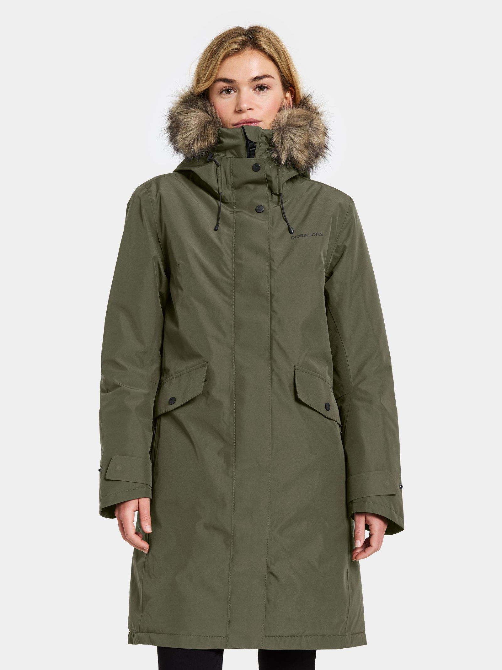 Didriksons |  Didriksons Parka "Erika" | 36 | deep green