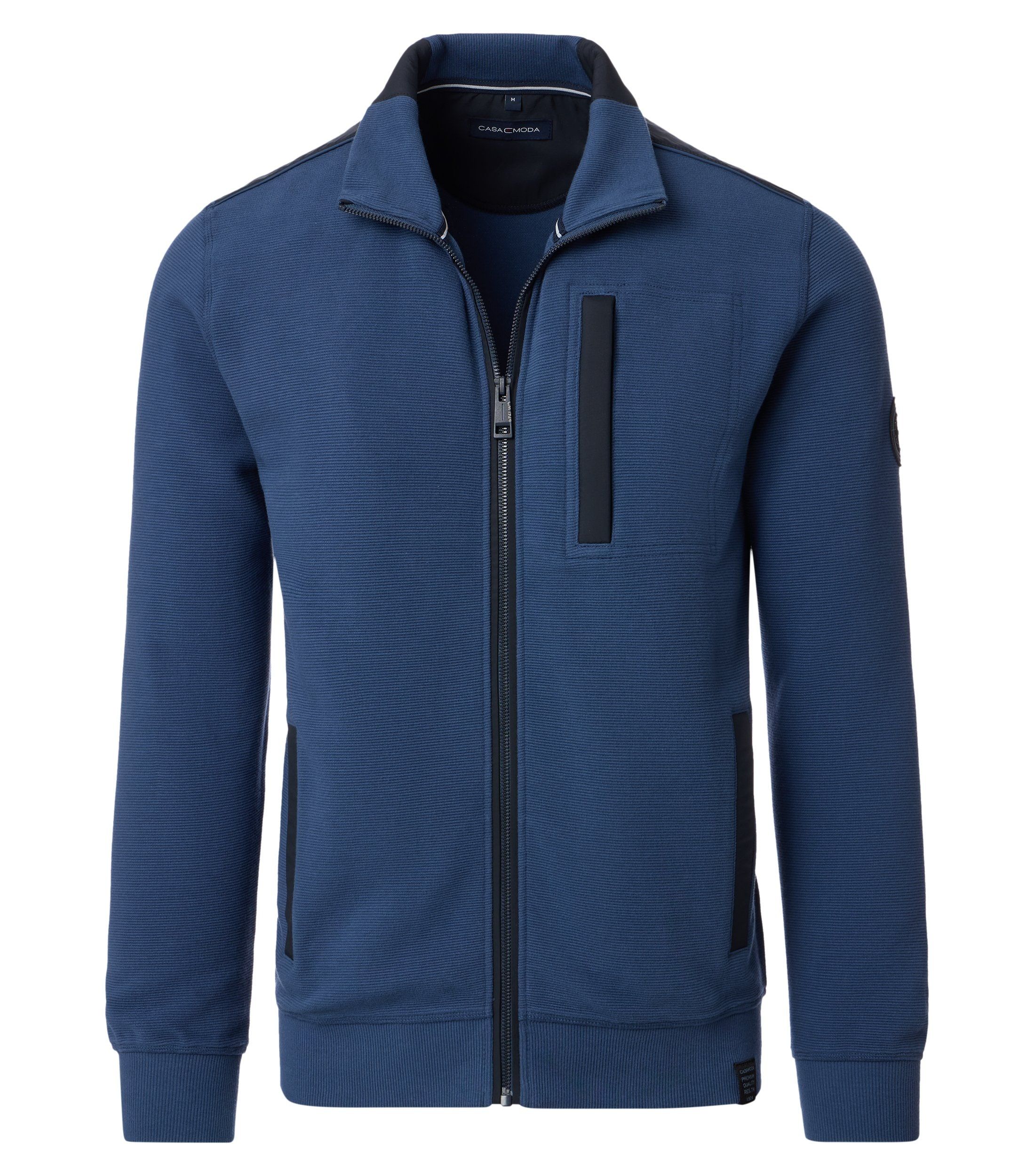Casa Moda Sweatjacke | aqua bis petrol | M | NEW-794633