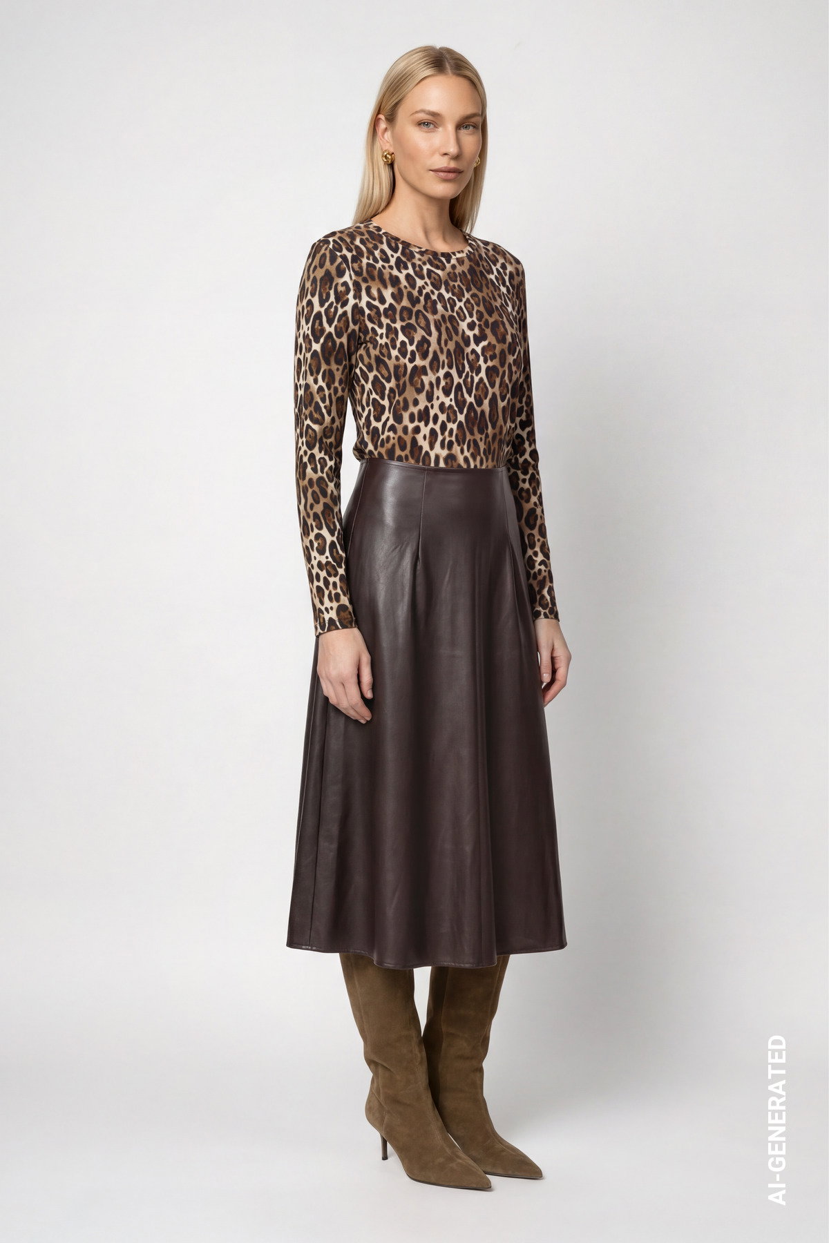 Pullover, hazel gemustert #6