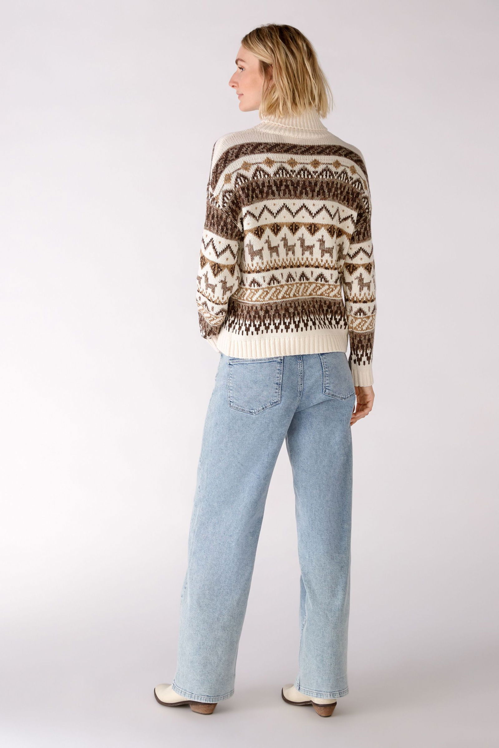 Oui Rollkragenpullover