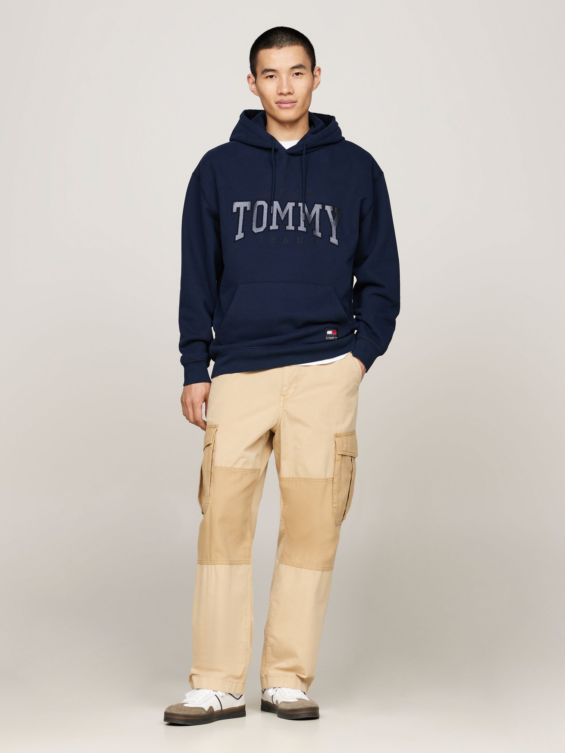  |  TJM RLX TOMMY GLITTER HOODIE | S | dark night navy