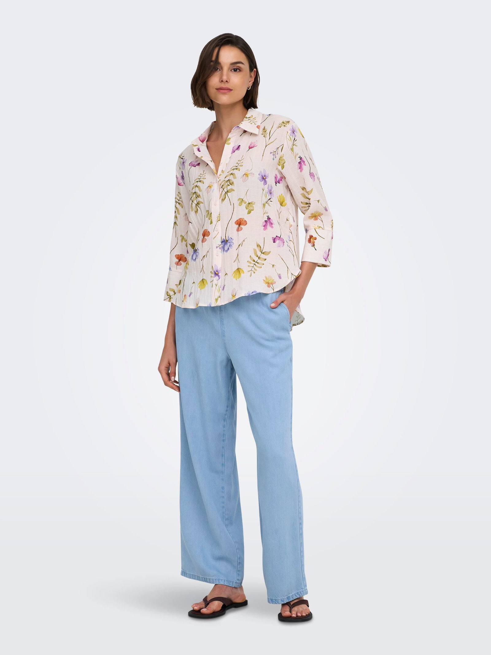 JDY |  JDY Schmale Hose  | XS/32 | light blue denim
