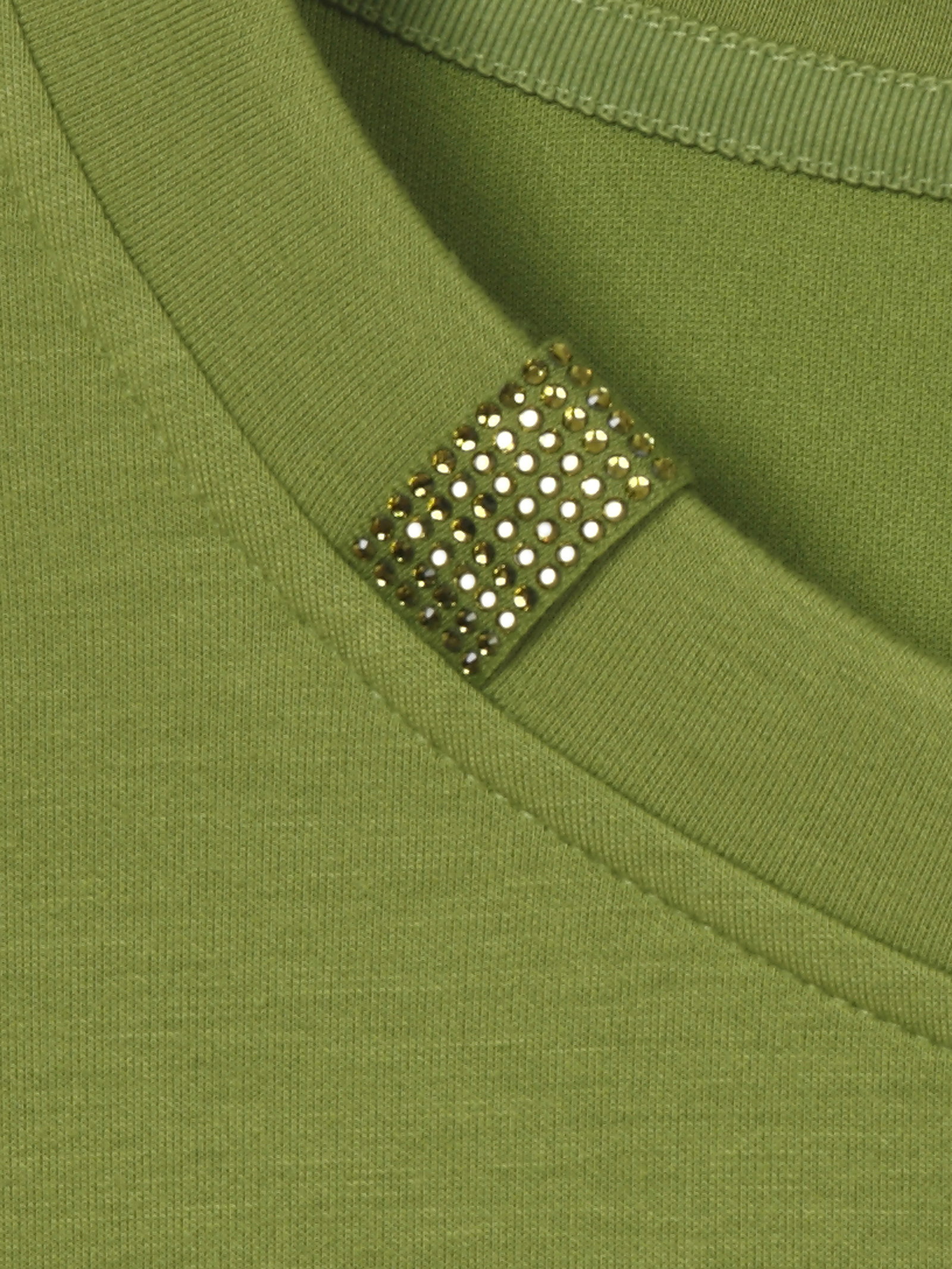 Sweatshirt Rundhals 3/4 Arm, moos #3
