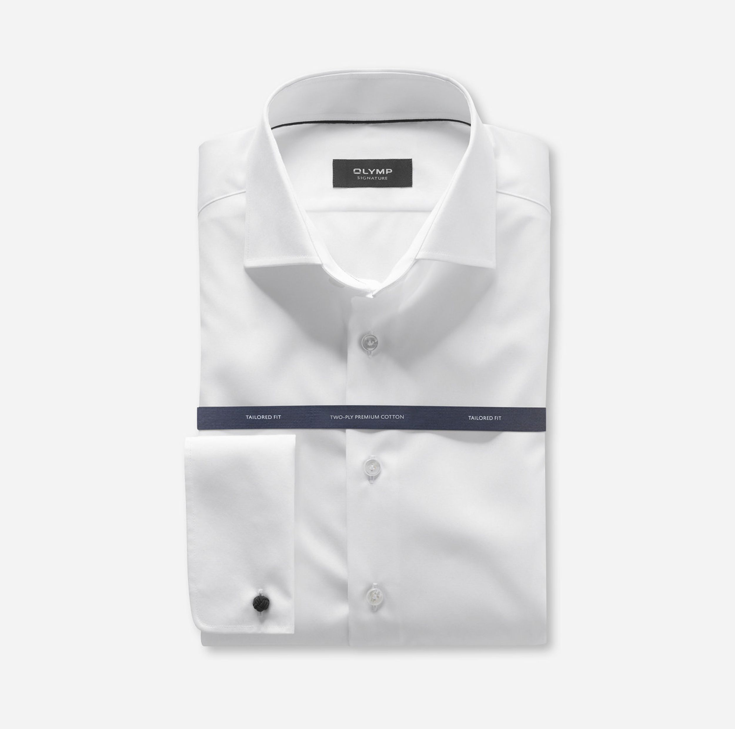 OLYMP Signature |  OLYMP Signature Hemd Modern Fit  | 43 | weiß