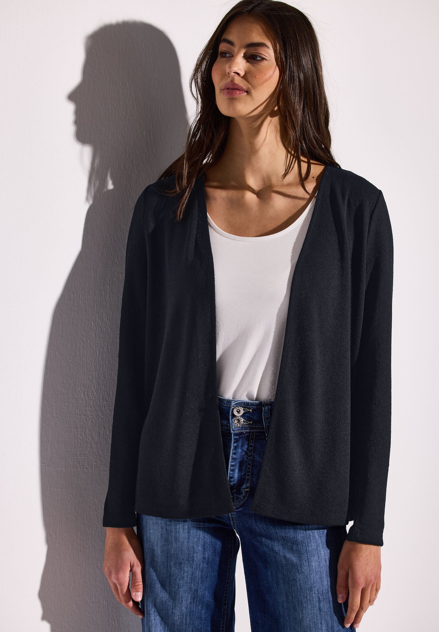 Street One |  Street One Strickjacke | Cardigan  | 36 | deep blue