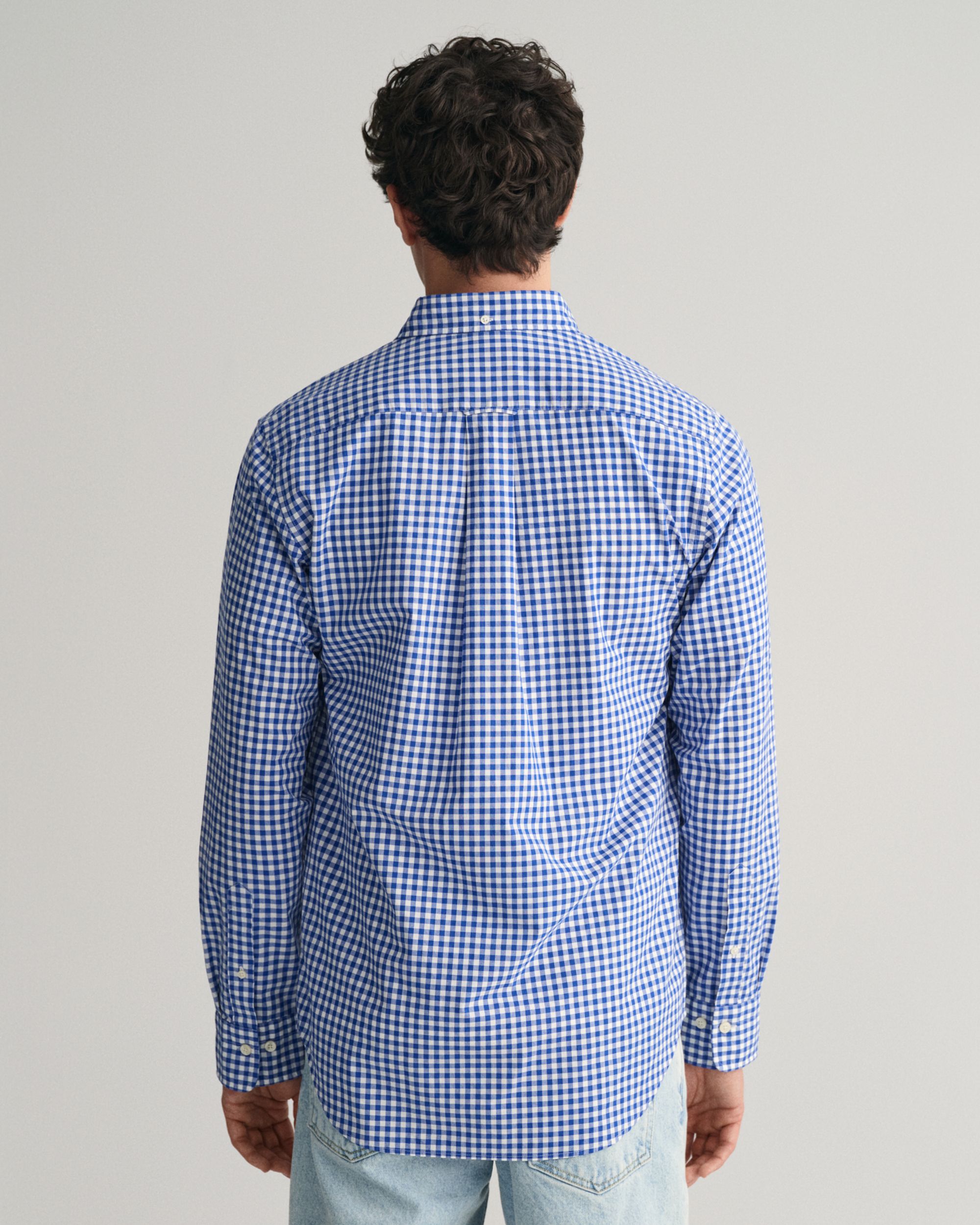 Gant |  Gant Hemd Regular Fit  | M | college blue