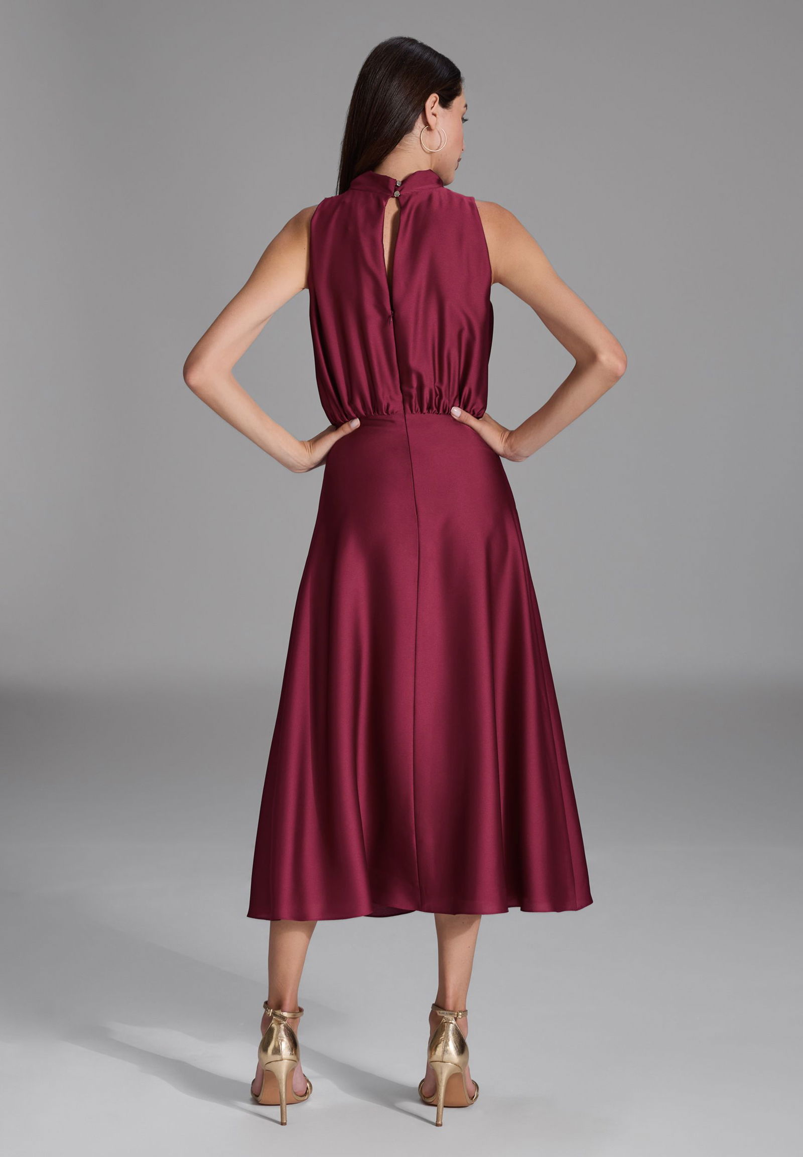 SWING | SWING Langes Kleid | 38 | ruby red