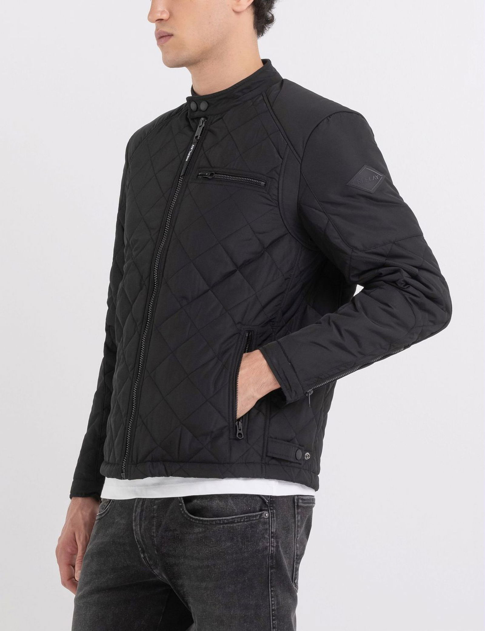 Replay | Replay Blouson | L | black