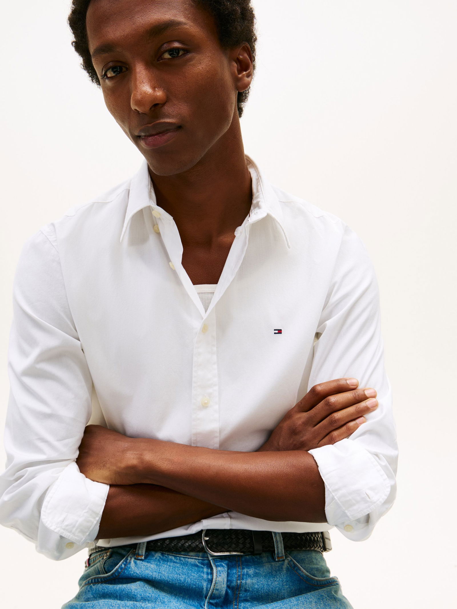 Tommy Hilfiger |  Tommy Hilfiger Hemd Regular Fit  | XXL | white