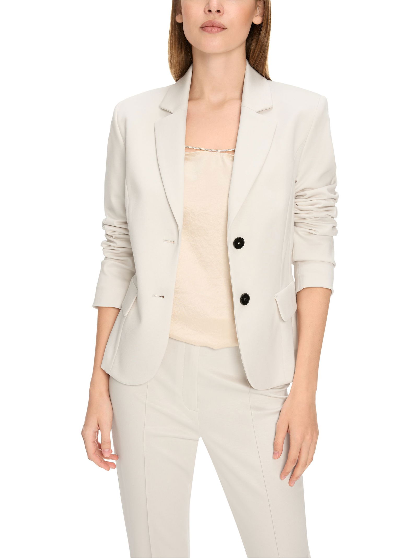 Marc Cain Additions |  Marc Cain Additions Kurzblazer  | 44 | smoke