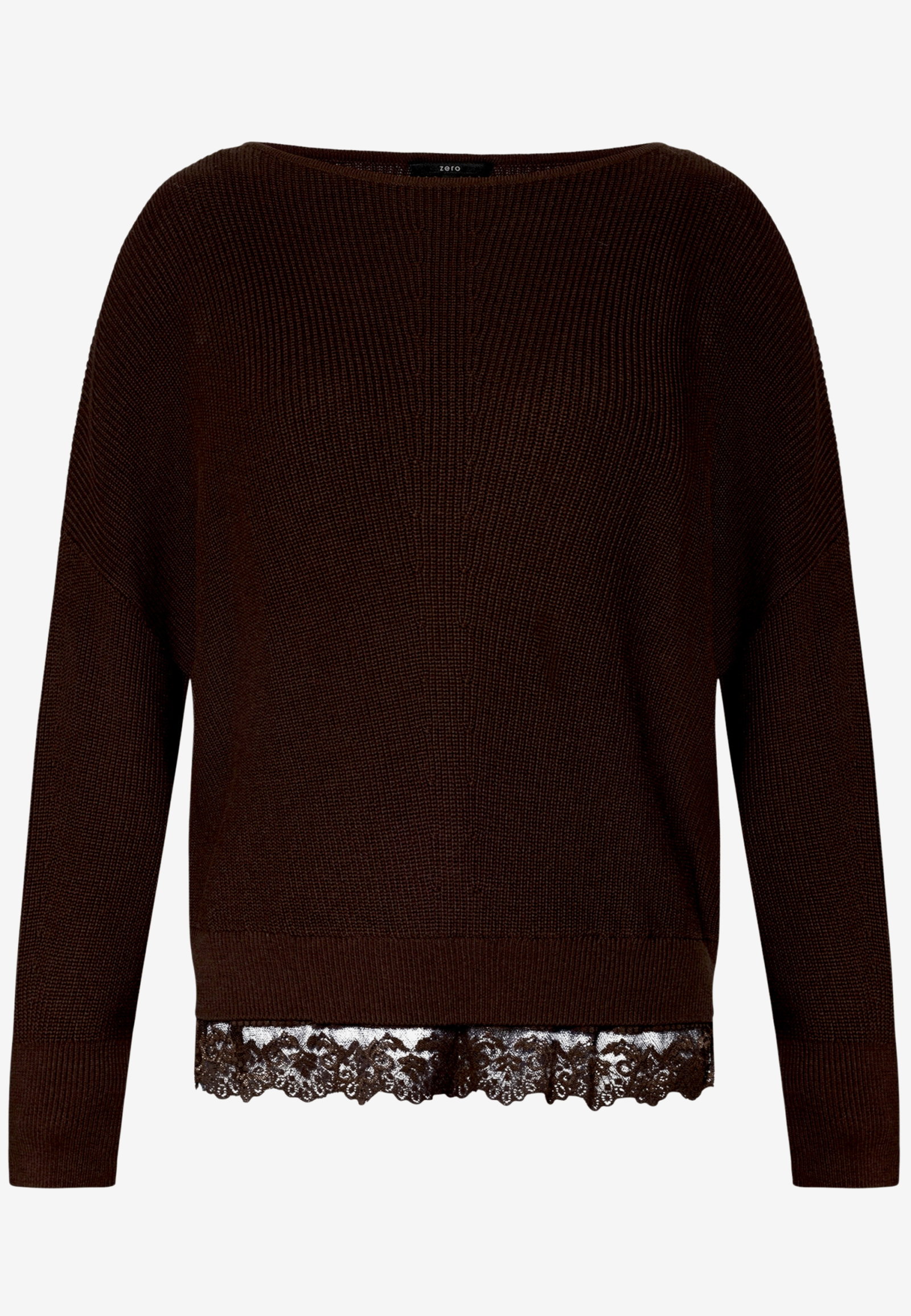 Strickpullover Kurz 1/1 Arm, Chocolate Plum #6