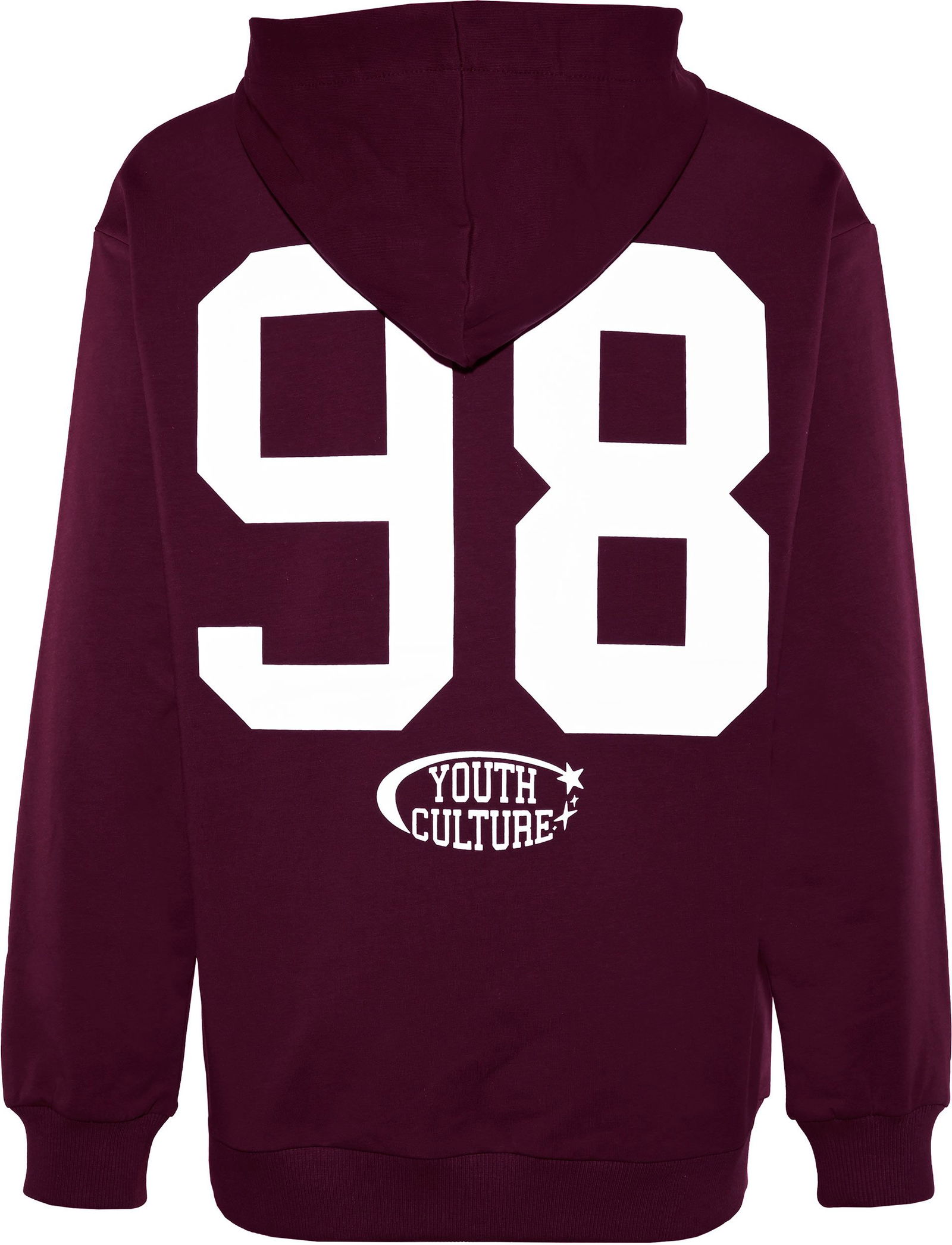 Blue Effect |  6426-Boys Oversized Hoodie, Bordeaux reactive | 140/Normal | 3309_4204