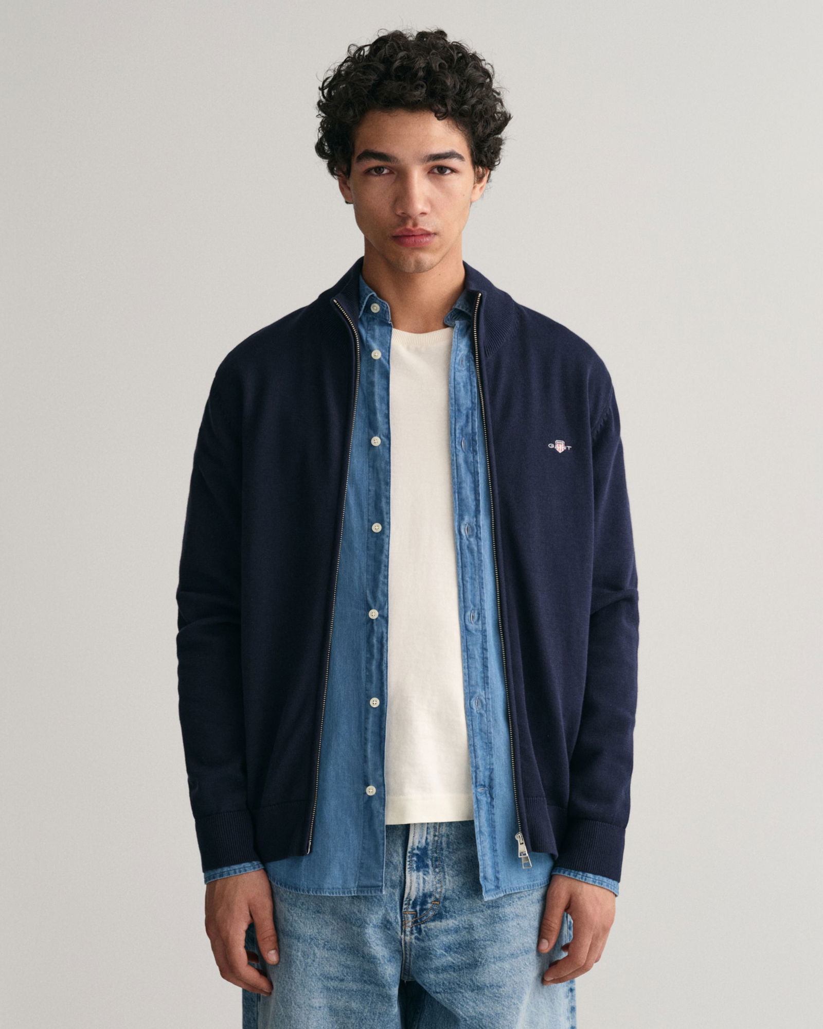 Gant | Gant Strickjacke | Cardigan | XL | evening blue