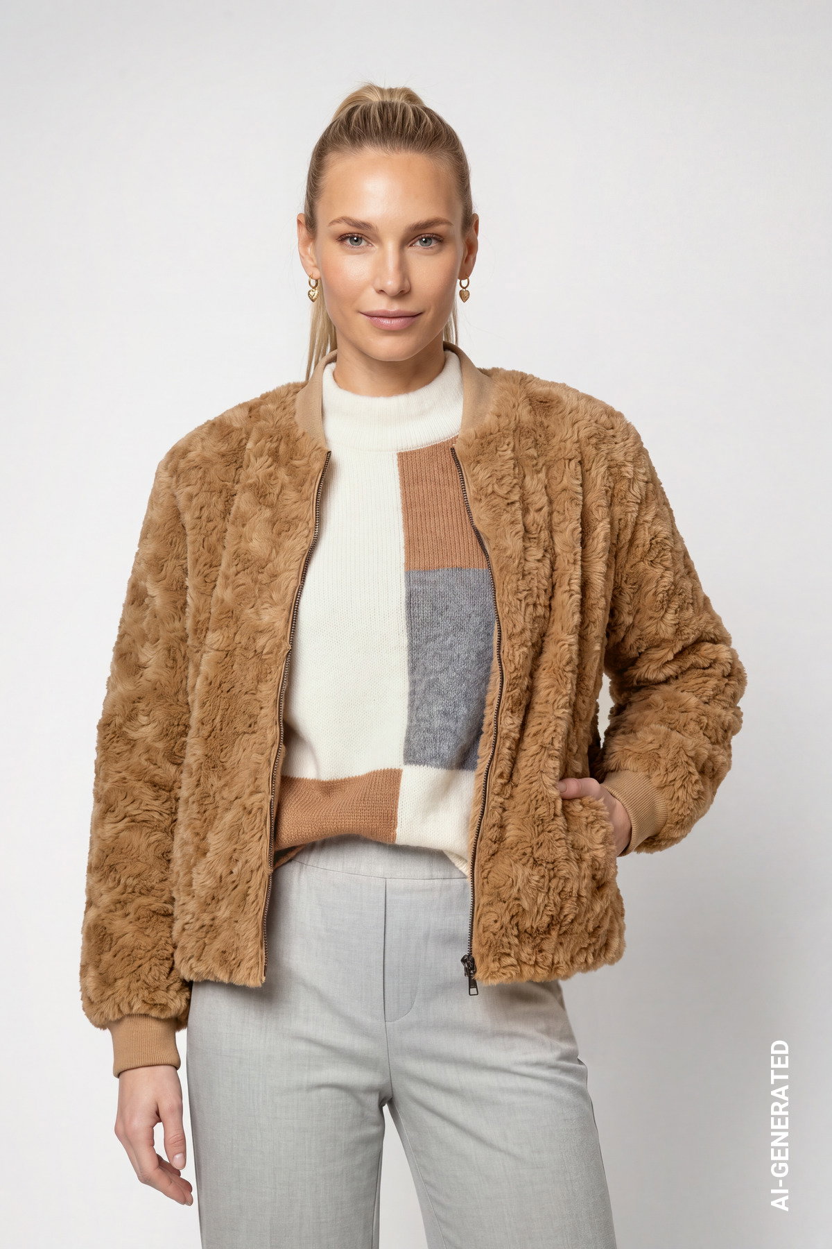 Jacke, brown sugar #2