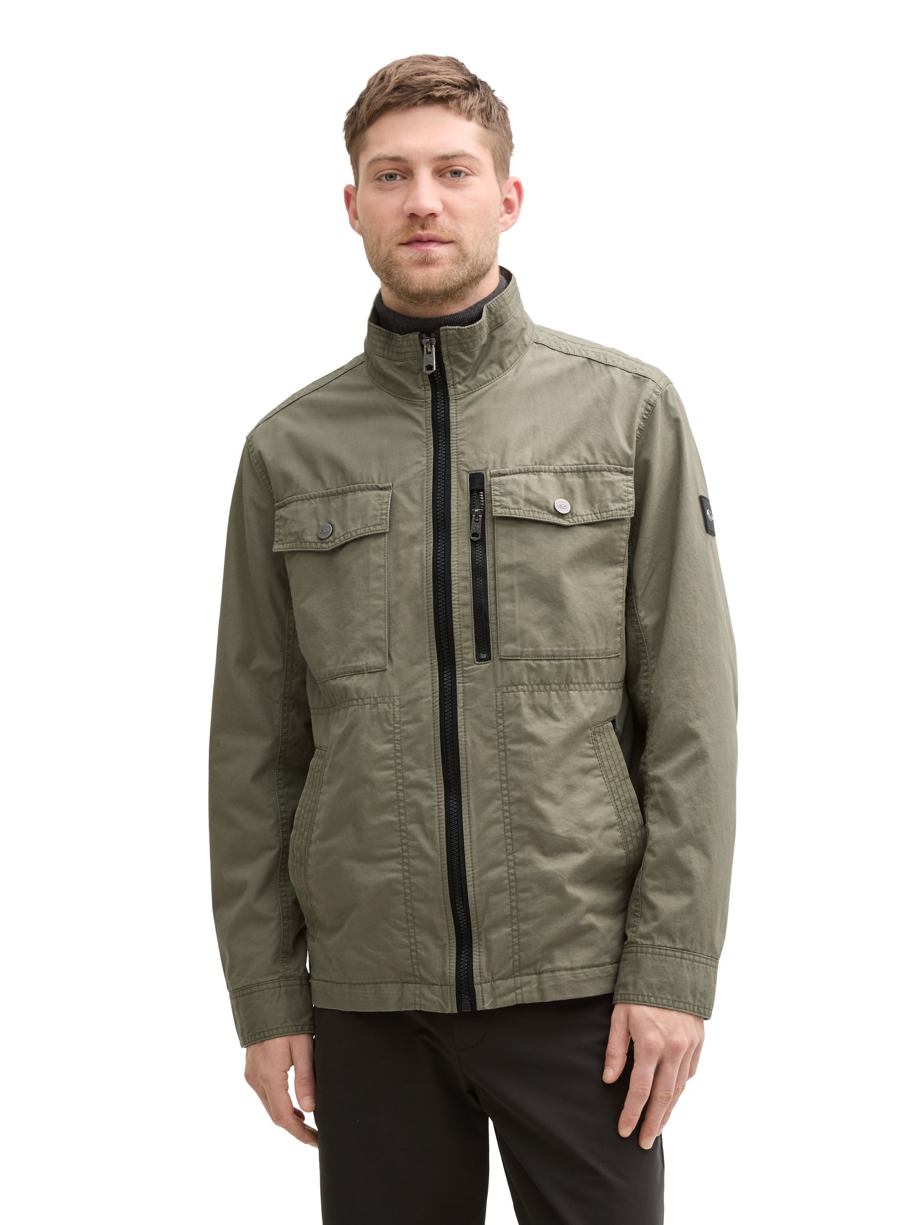 Tom Tailor |  Tom Tailor Softshelljacke  | XL | smokey olive green