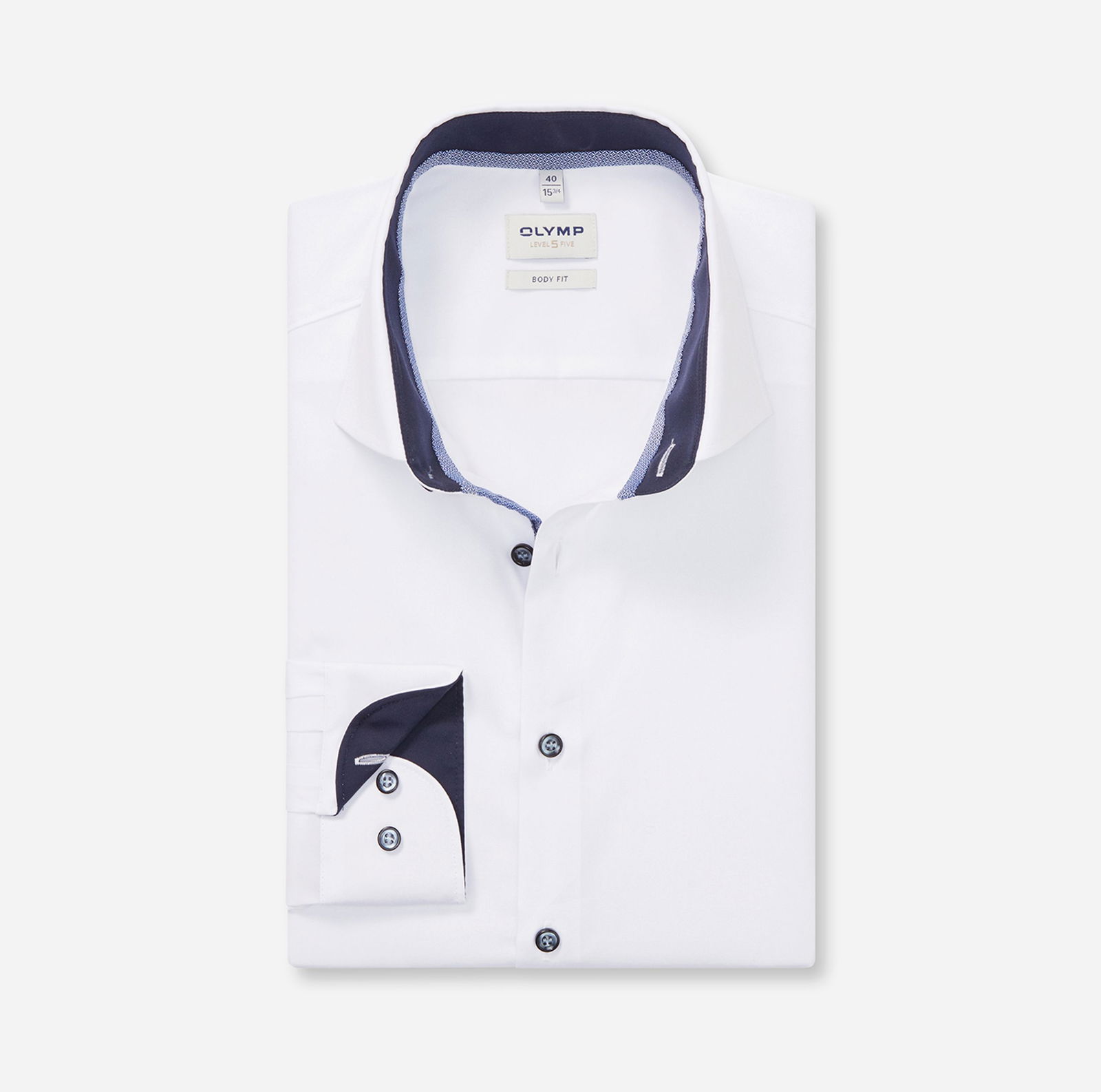 Olymp |  Olymp Hemd Modern Fit  | 39 | weiß