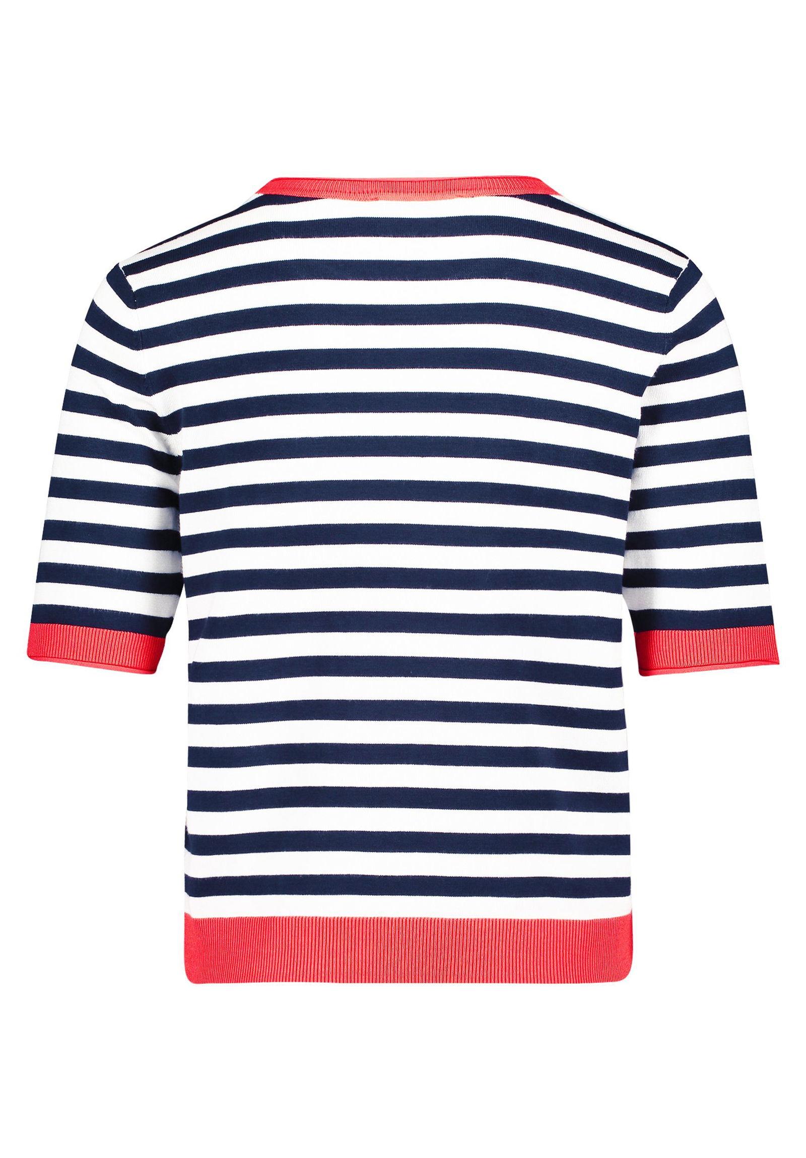 6b6561b6c8eba75173555ac32cd4942a Betty Barclay | Betty Barclay Pullover | 38 | patch dark blue/red