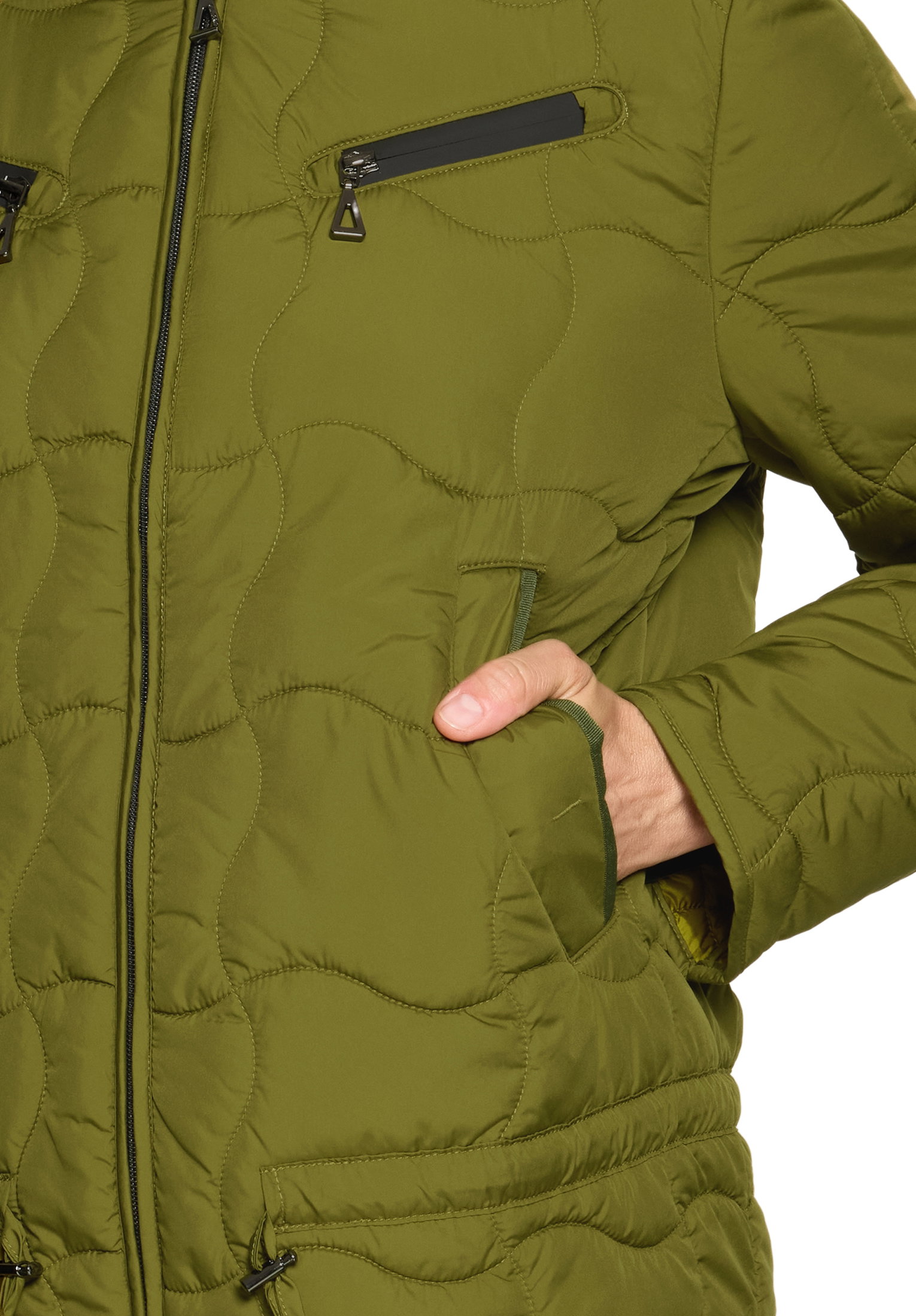 Jacke Watte, Avocado #7