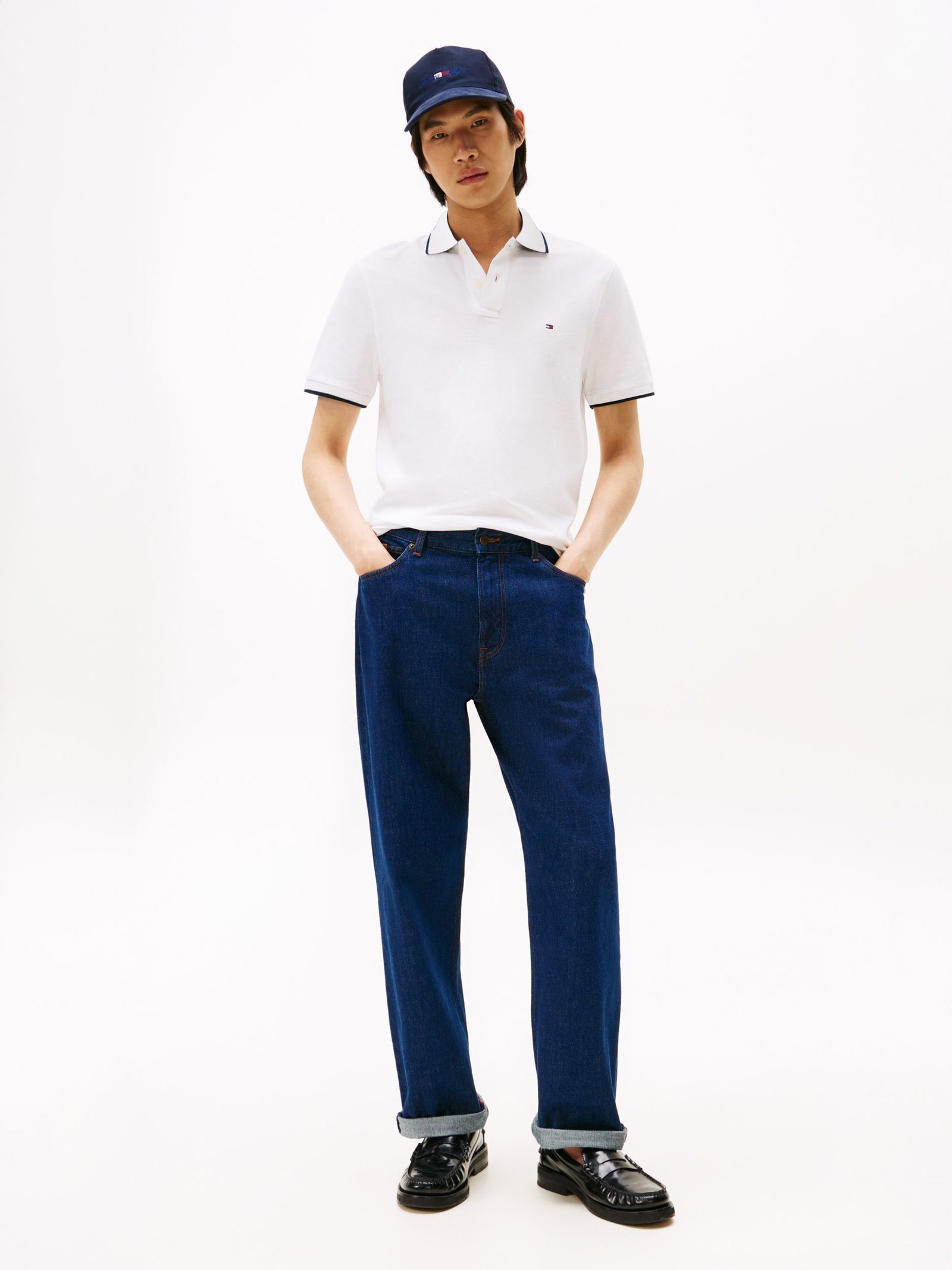 Tommy Hilfiger |  Tommy Hilfiger Poloshirt  | M | white