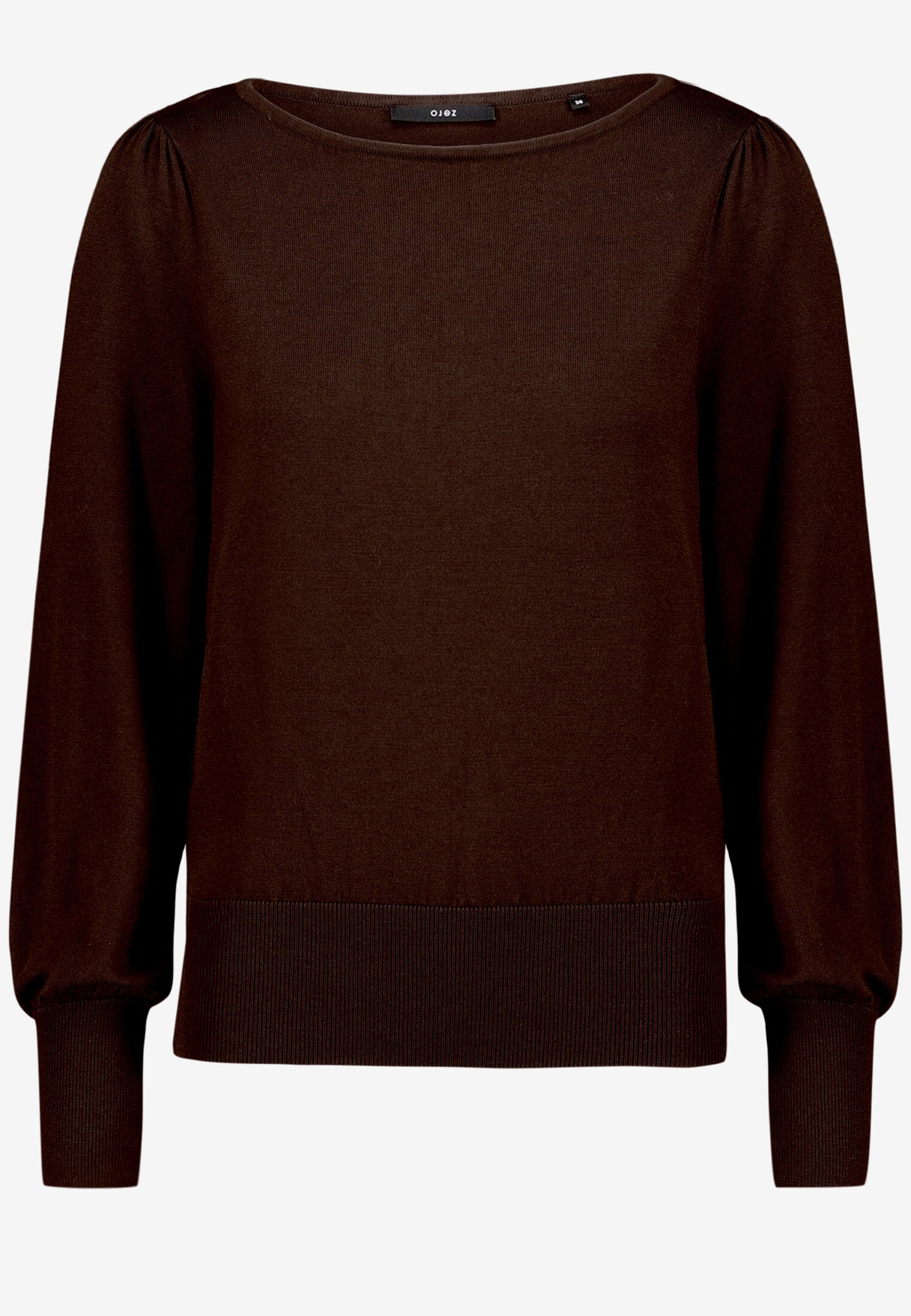 Strickpullover Kurz 1/1 Arm, Chocolate Plum #1