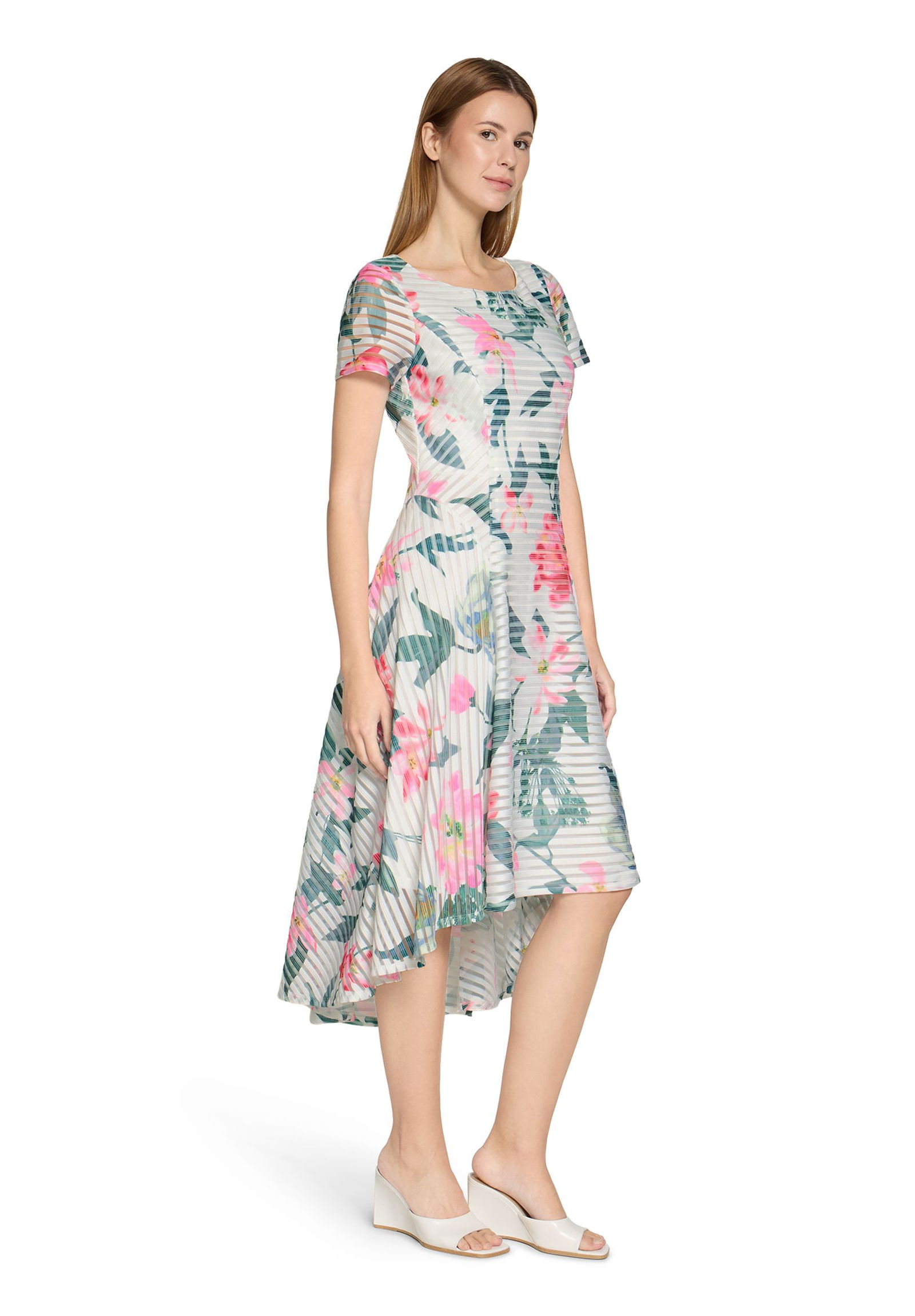 Vera Mont |  Vera Mont Langes Kleid  | 42 | cream/red