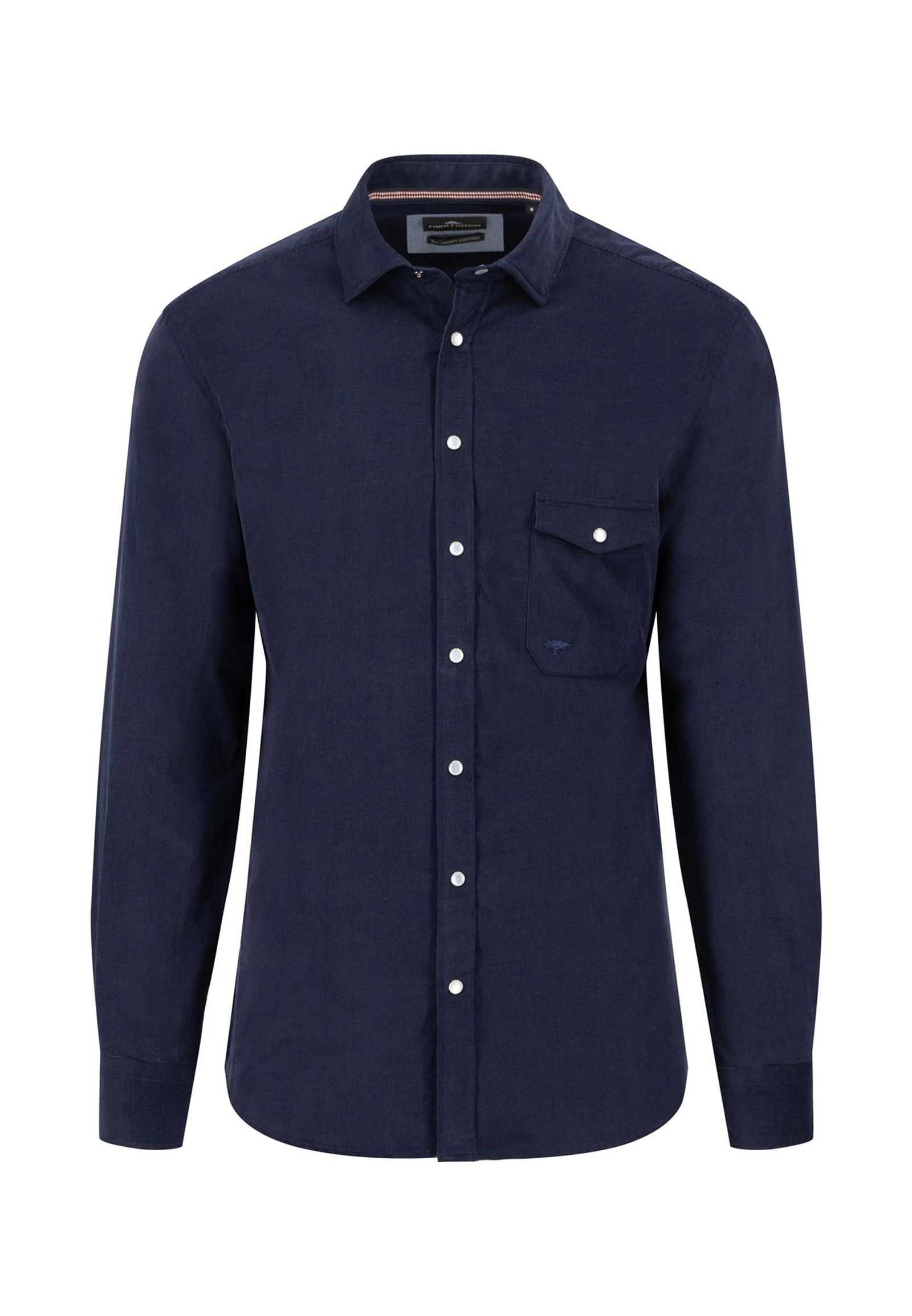 Fynch Hatton | Fynch Hatton Hemd Regular Fit | XL | navy