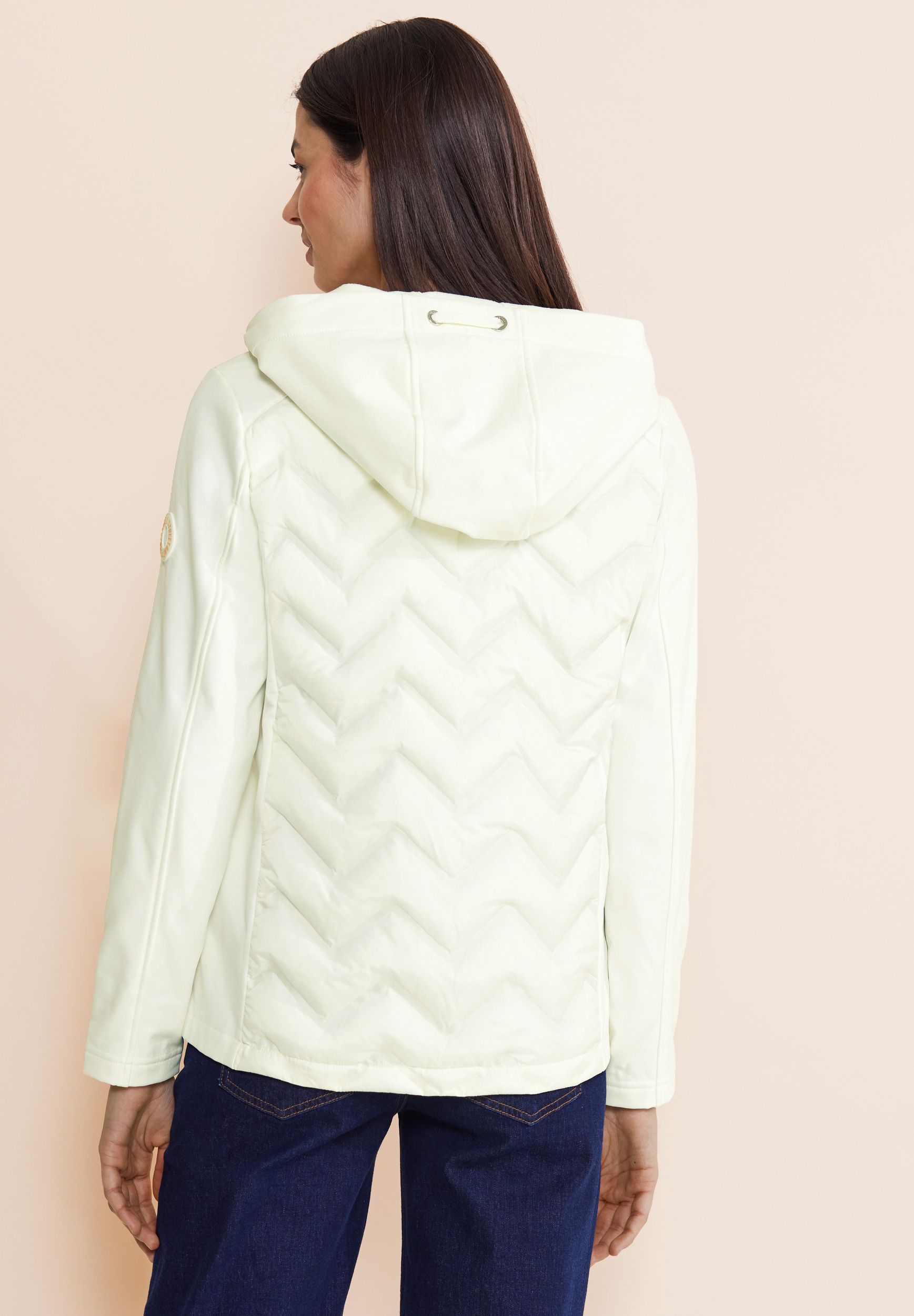 Street One |  Street One Steppjacke  | 38 | snow cream