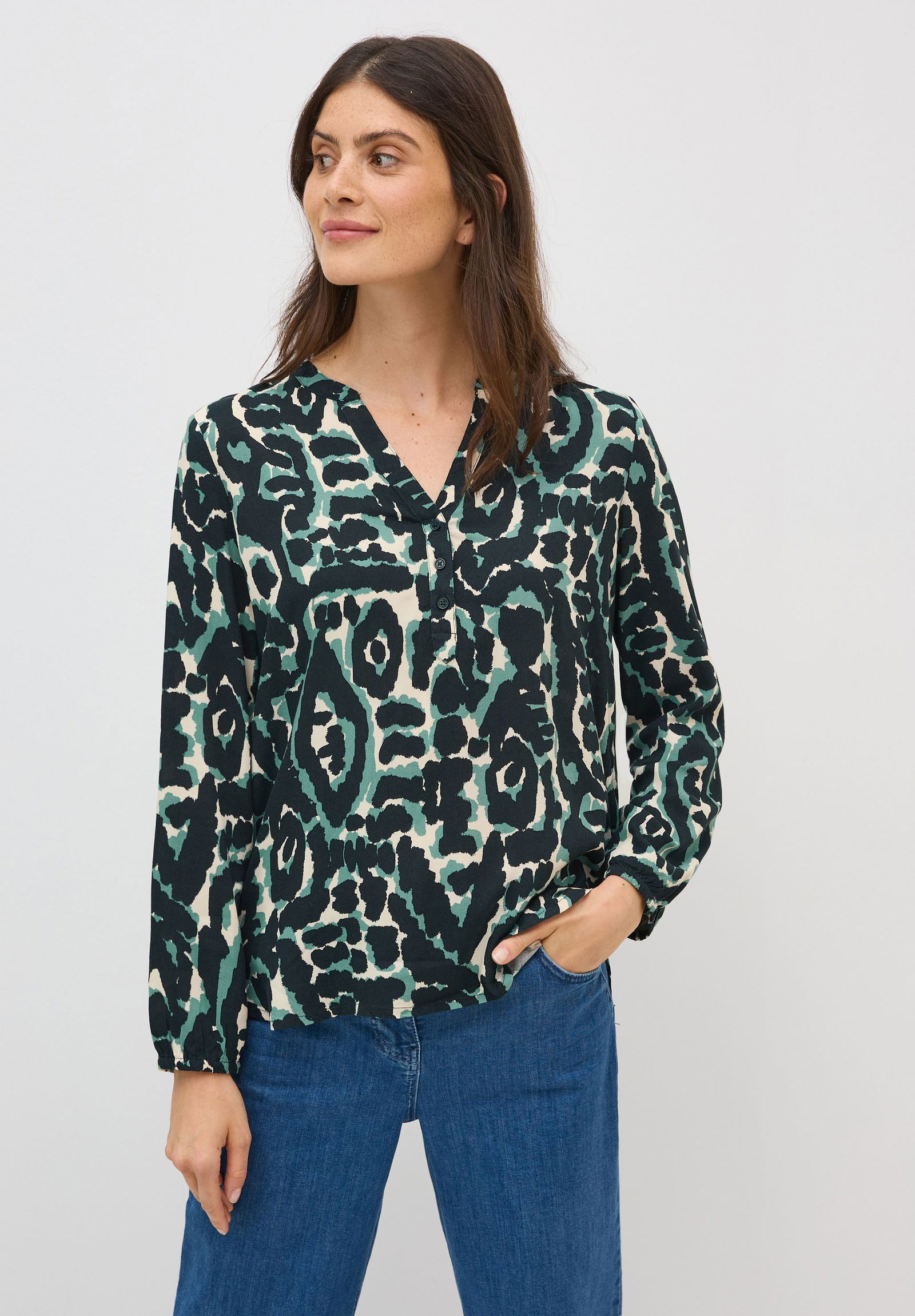 CECIL |  CECIL Druckbluse  | XL