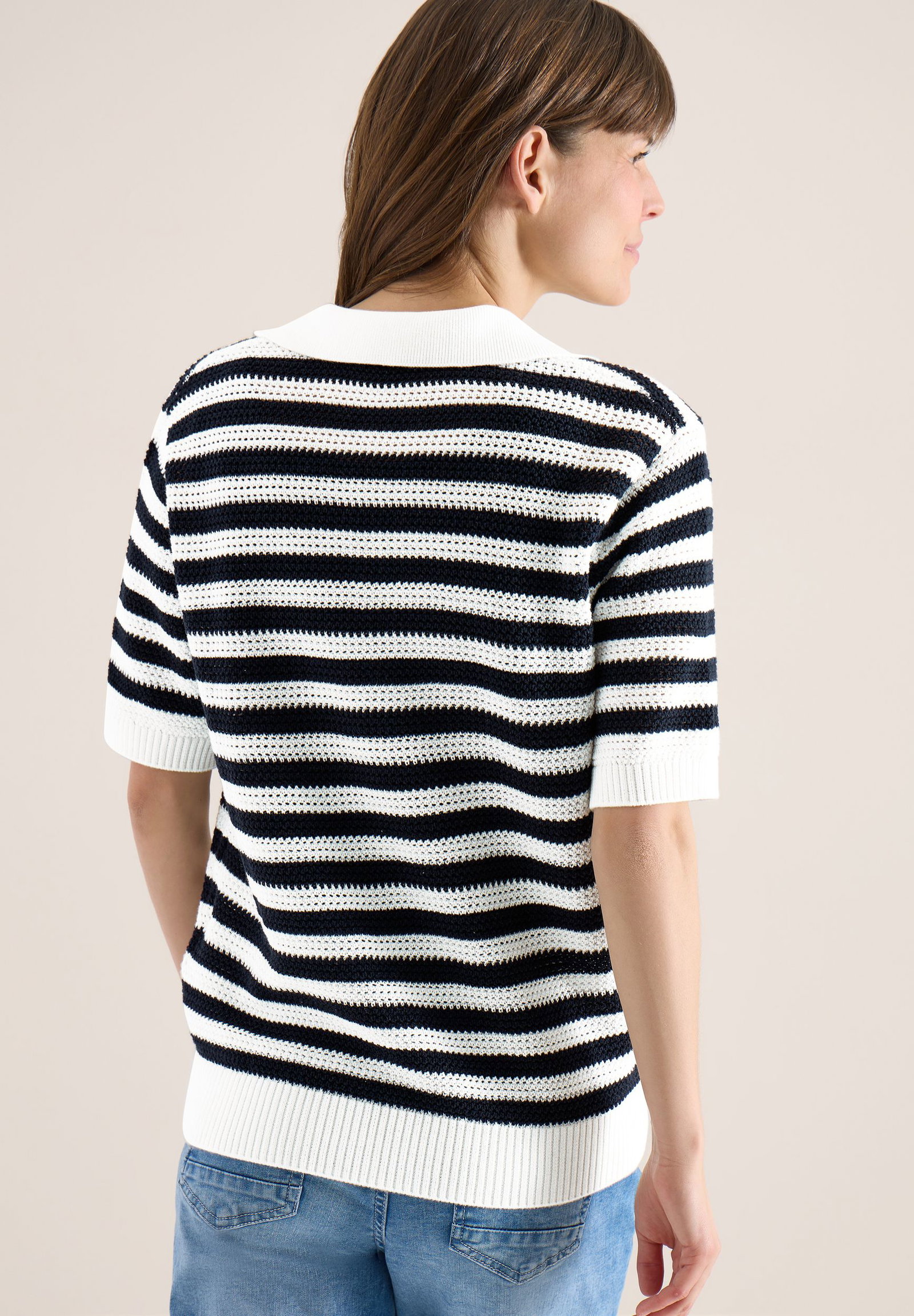 CECIL |  CECIL Pullover  | L | universal blue