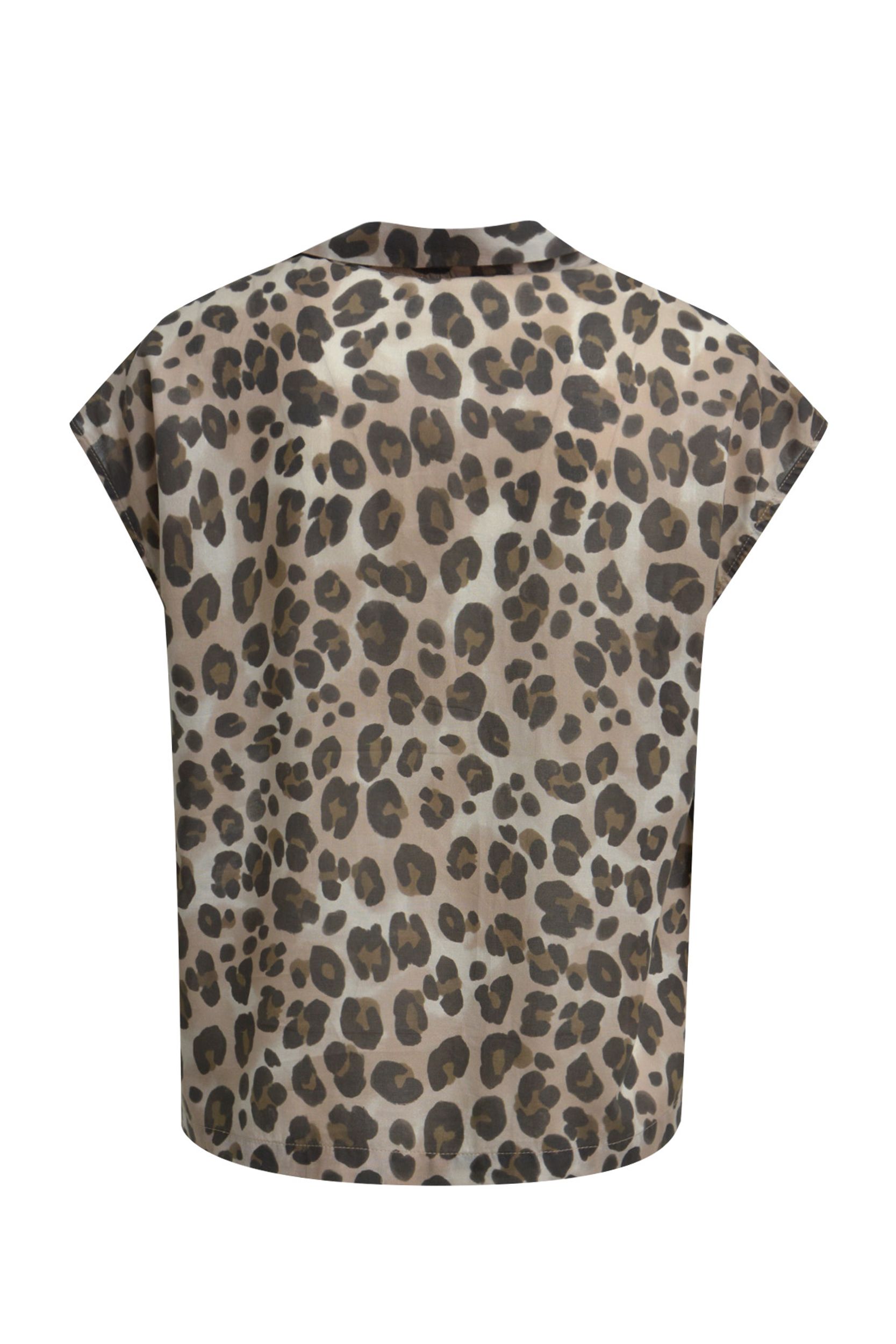 Smith&Soul |  Smith&Soul Druckbluse  | M | nougat print