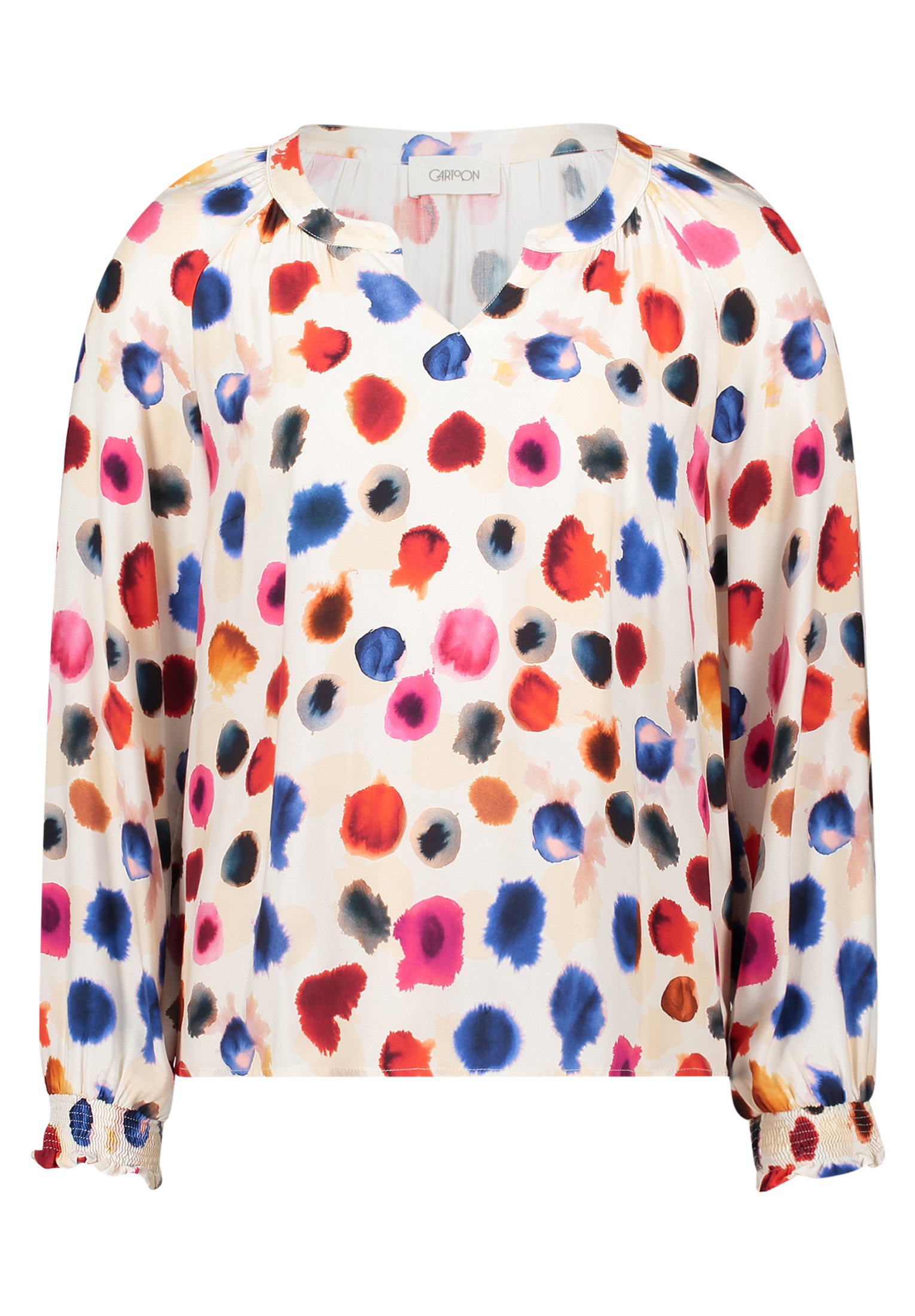 Cartoon Druckbluse #1