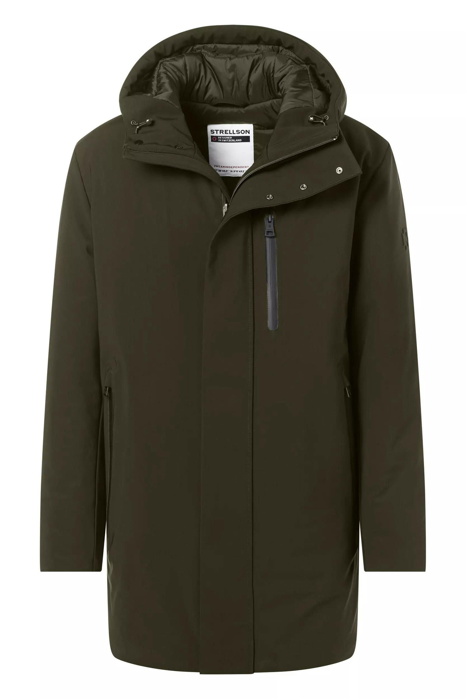 Strellson |  Strellson Parka "Flex Cross" | 54 | medium green