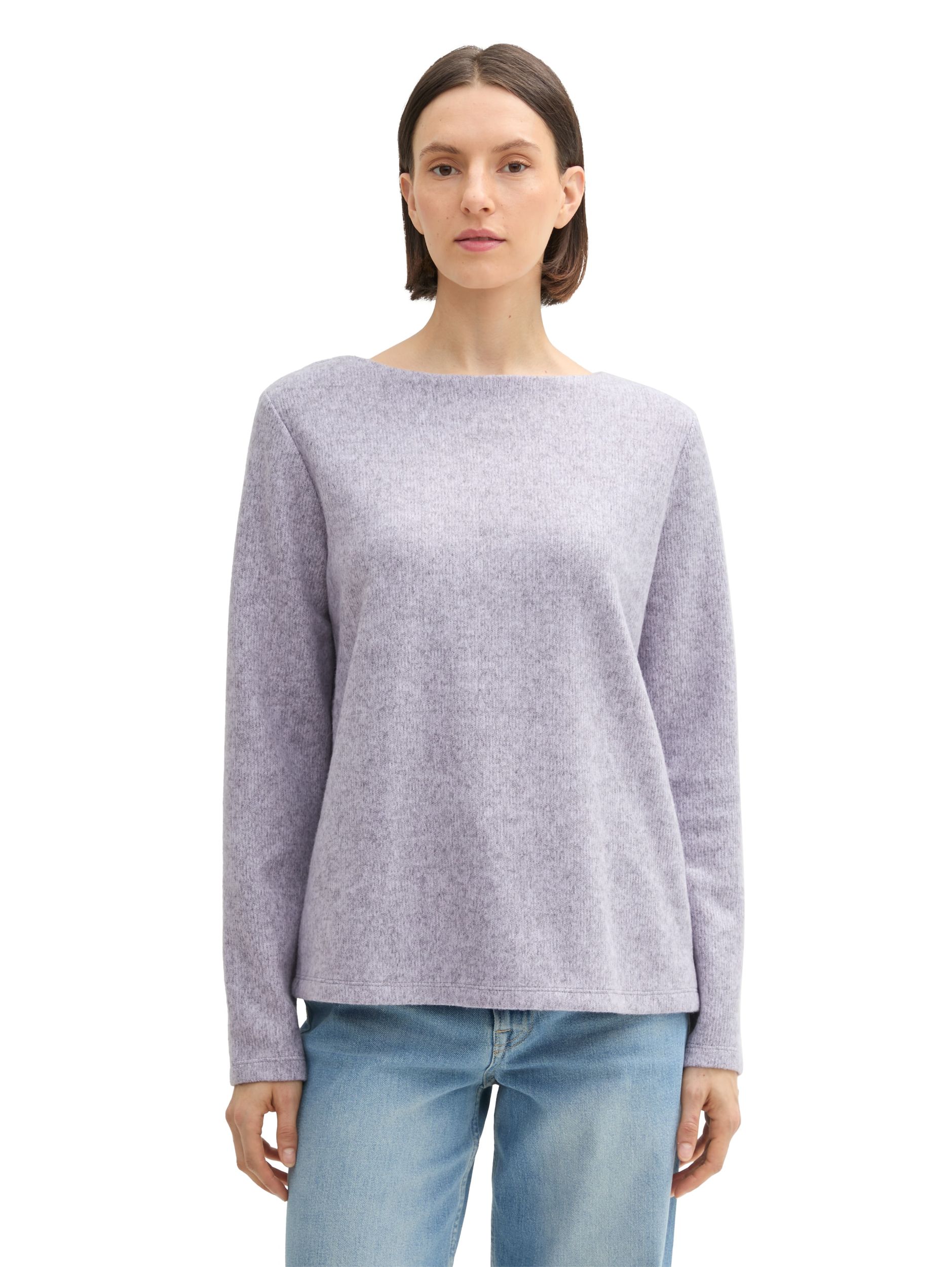 Tom Tailor |  Tom Tailor Sweatshirt  | S | soft lavender melange