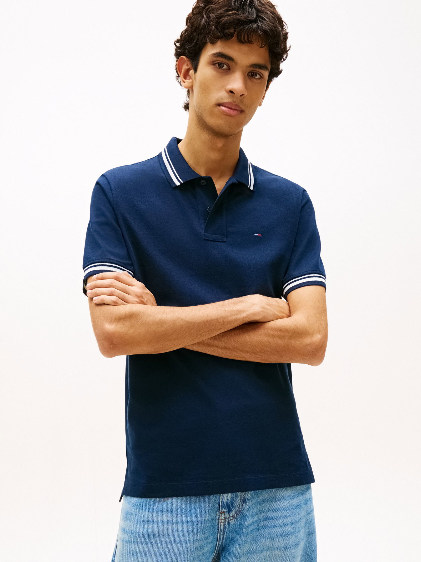 Tommy Jeans |  Tommy Jeans Poloshirt  | M | dark night navy