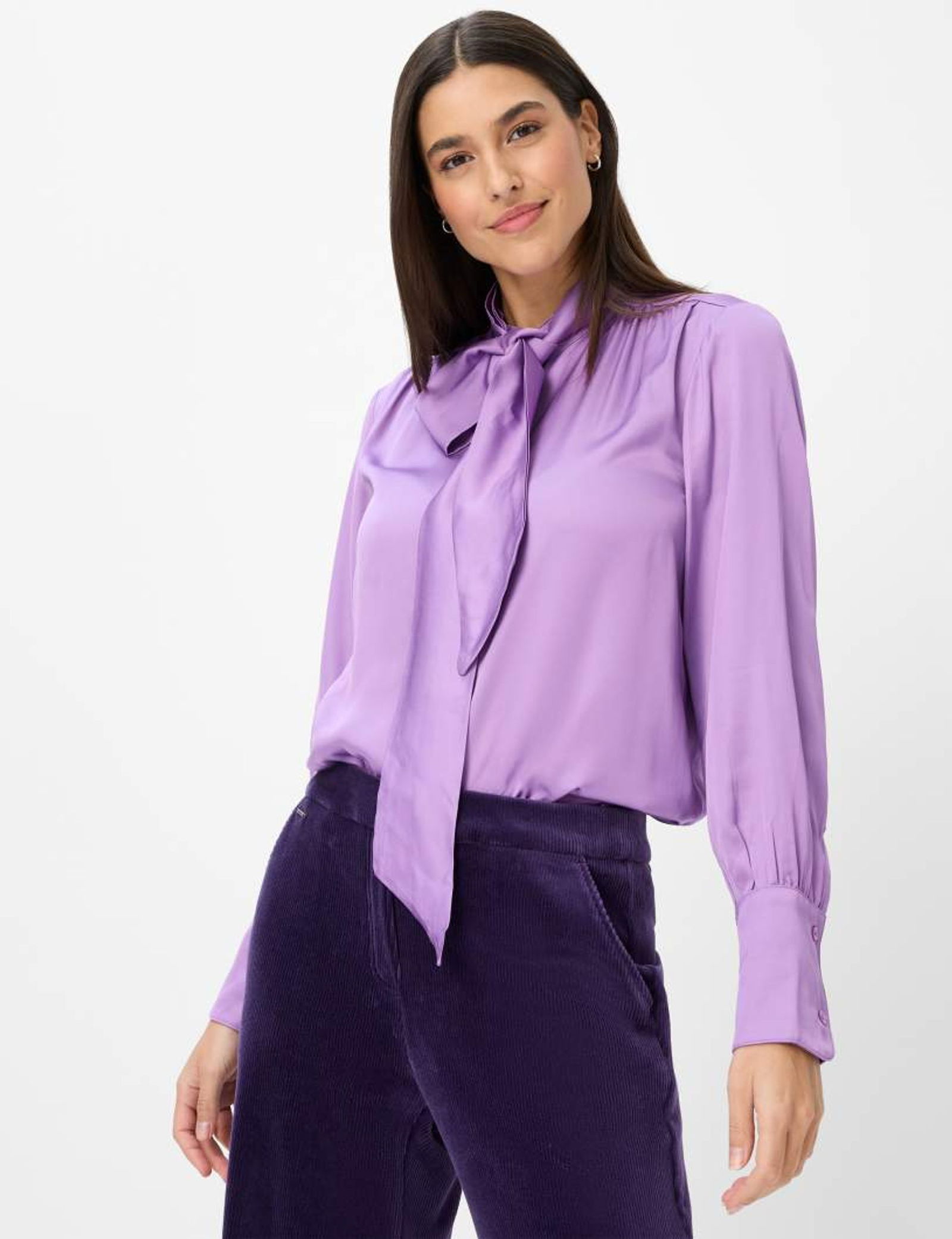Brax |  Brax Druckbluse  | 46 | hyacinth