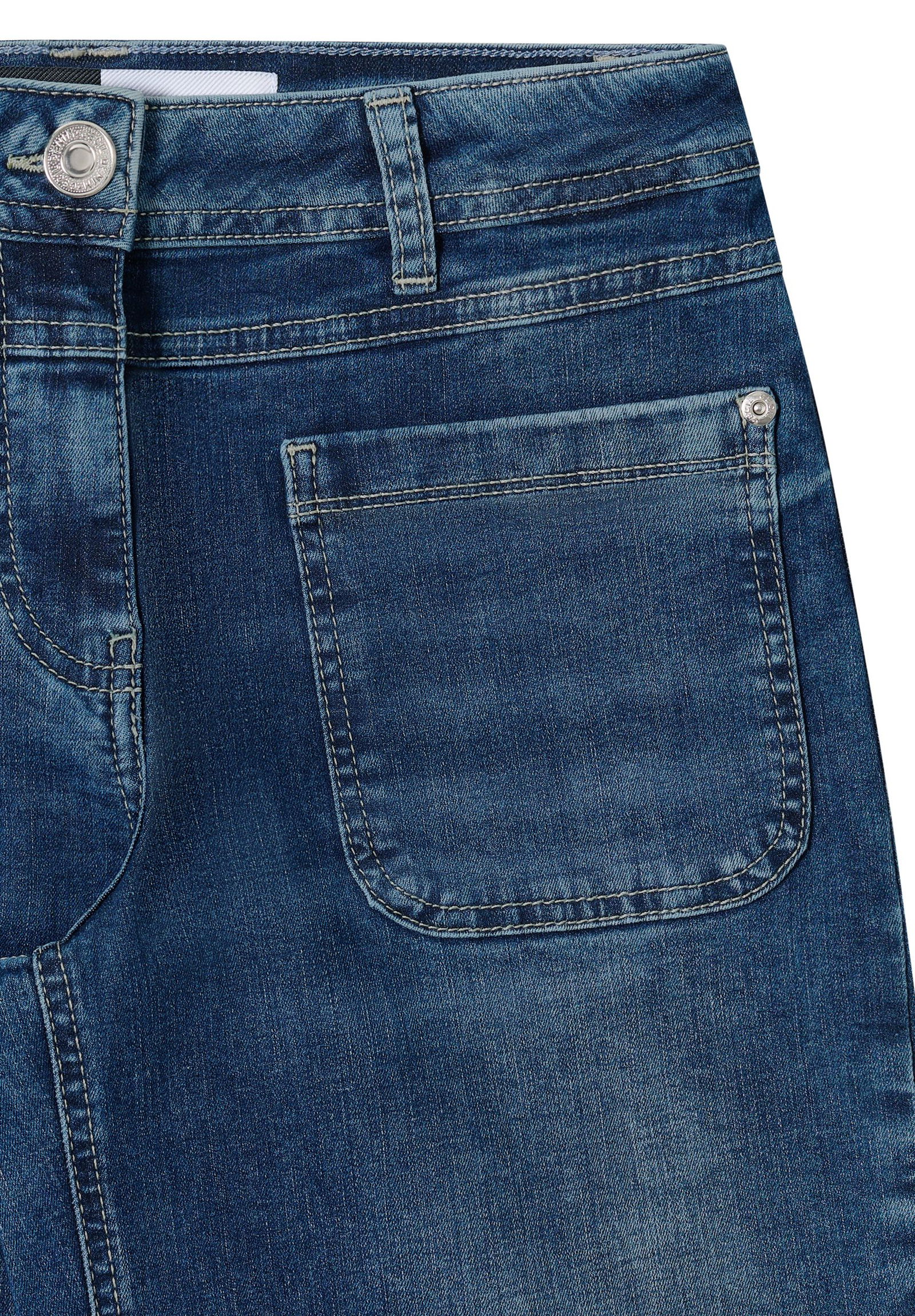 4c72a41f0b924f5a3c6521bb6b8b4bd4 CECIL | CECIL Schmale Hose | 28/30 | mid blue used wash
