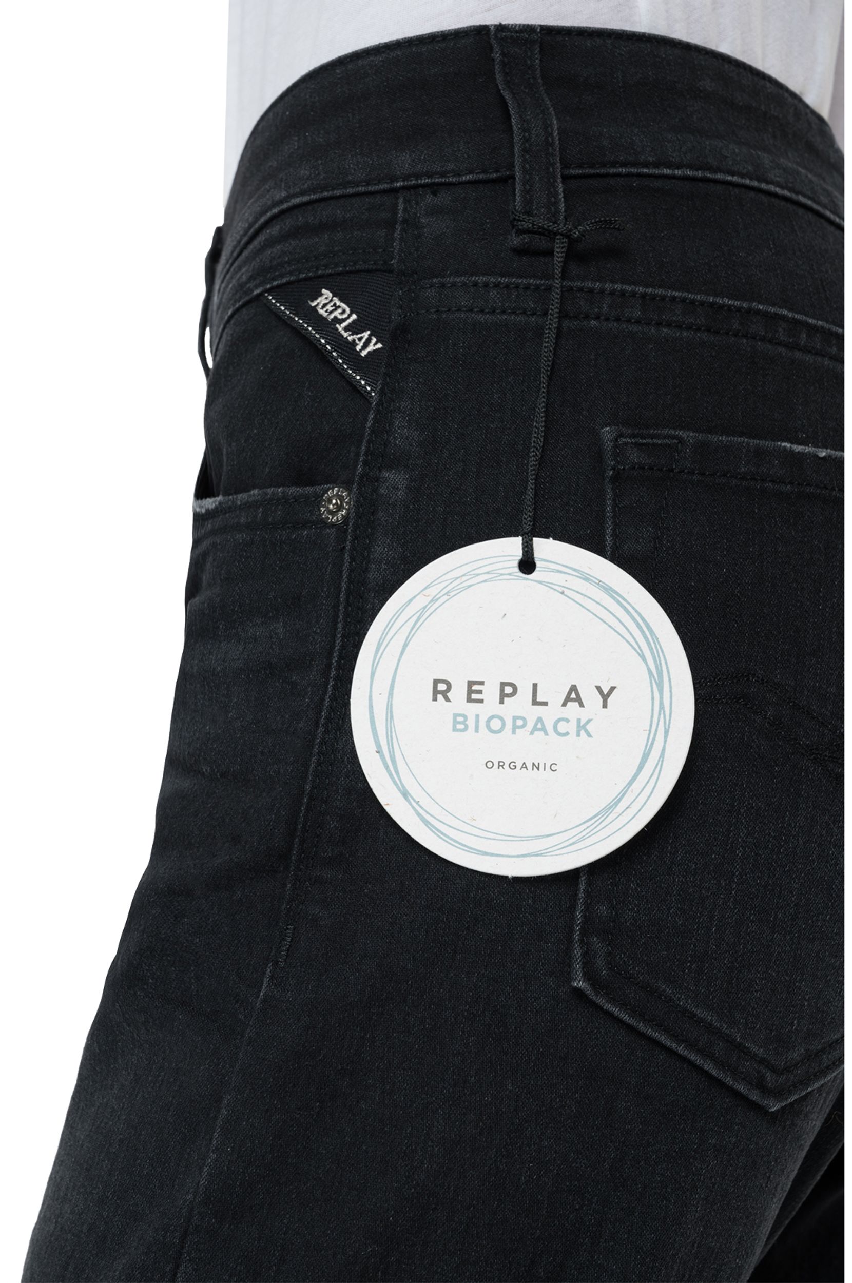 Replay Straight Leg Jeans 