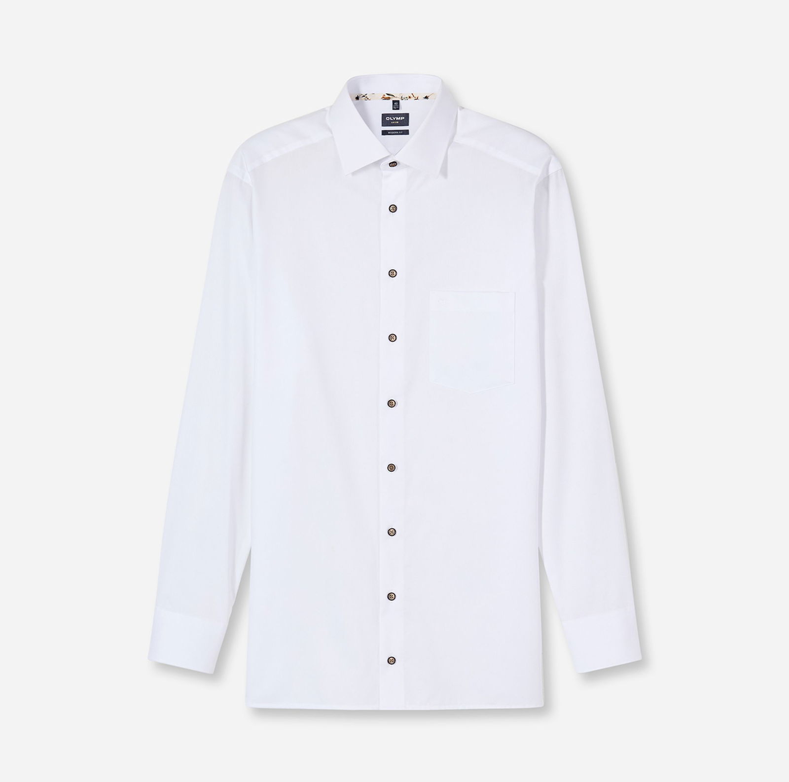 Olymp |  Olymp Hemd Modern Fit  | 40 | weiß