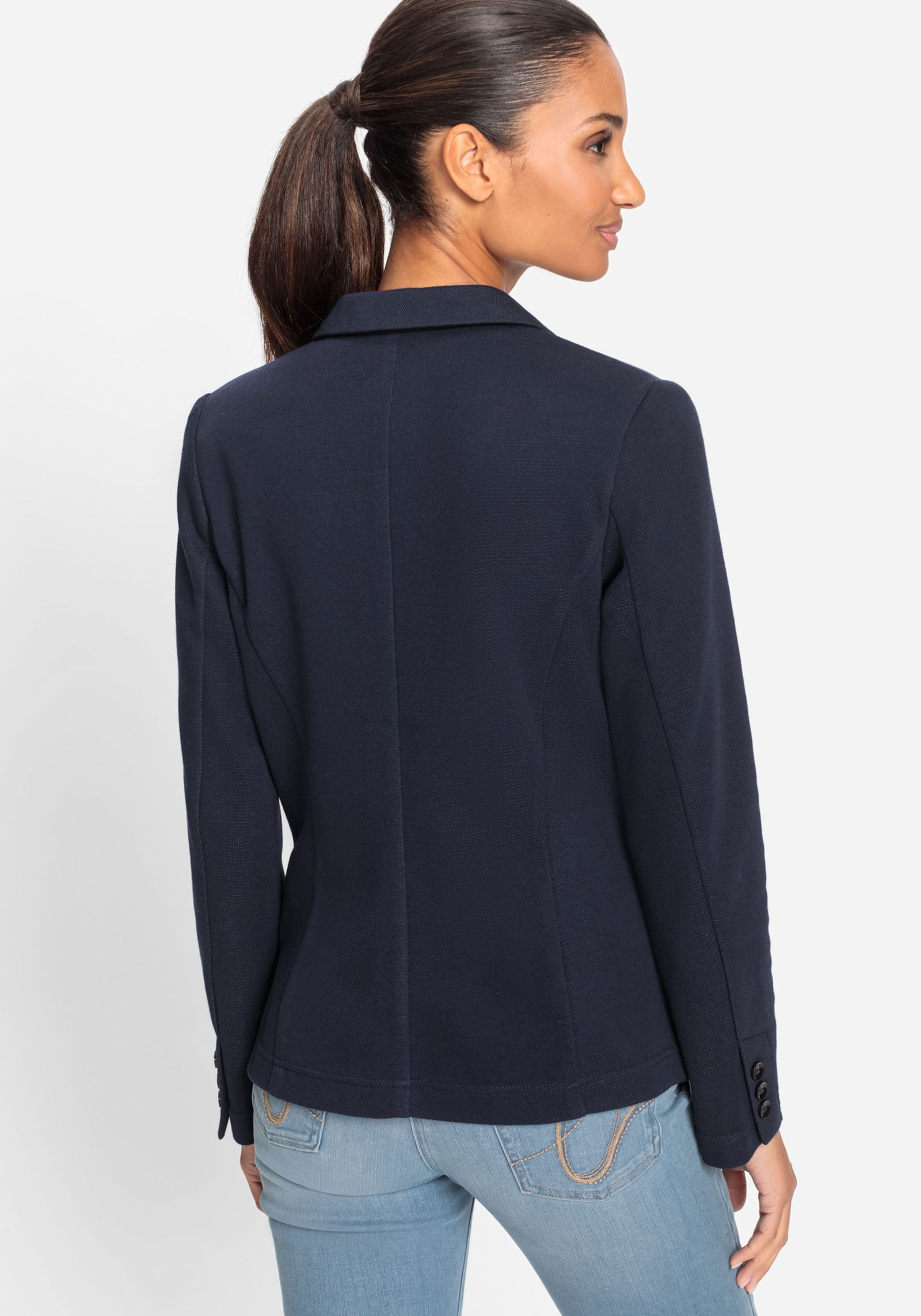 9d5d9aaed9e9b59609af8785044c732d Olsen | Olsen Kurzblazer | 40 | ink blue