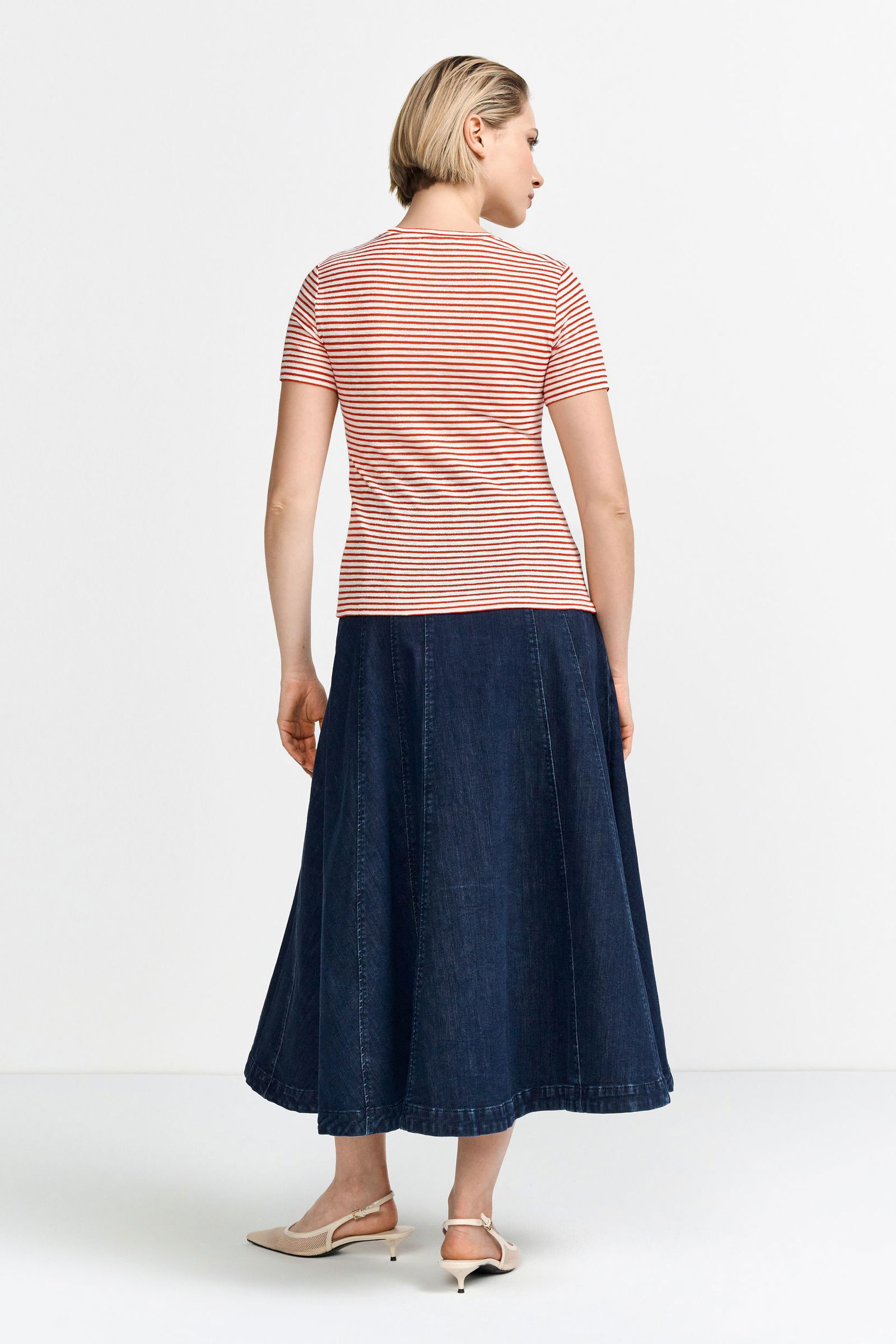 Rich & Royal | Rich & Royal Shirt | L | sunset red