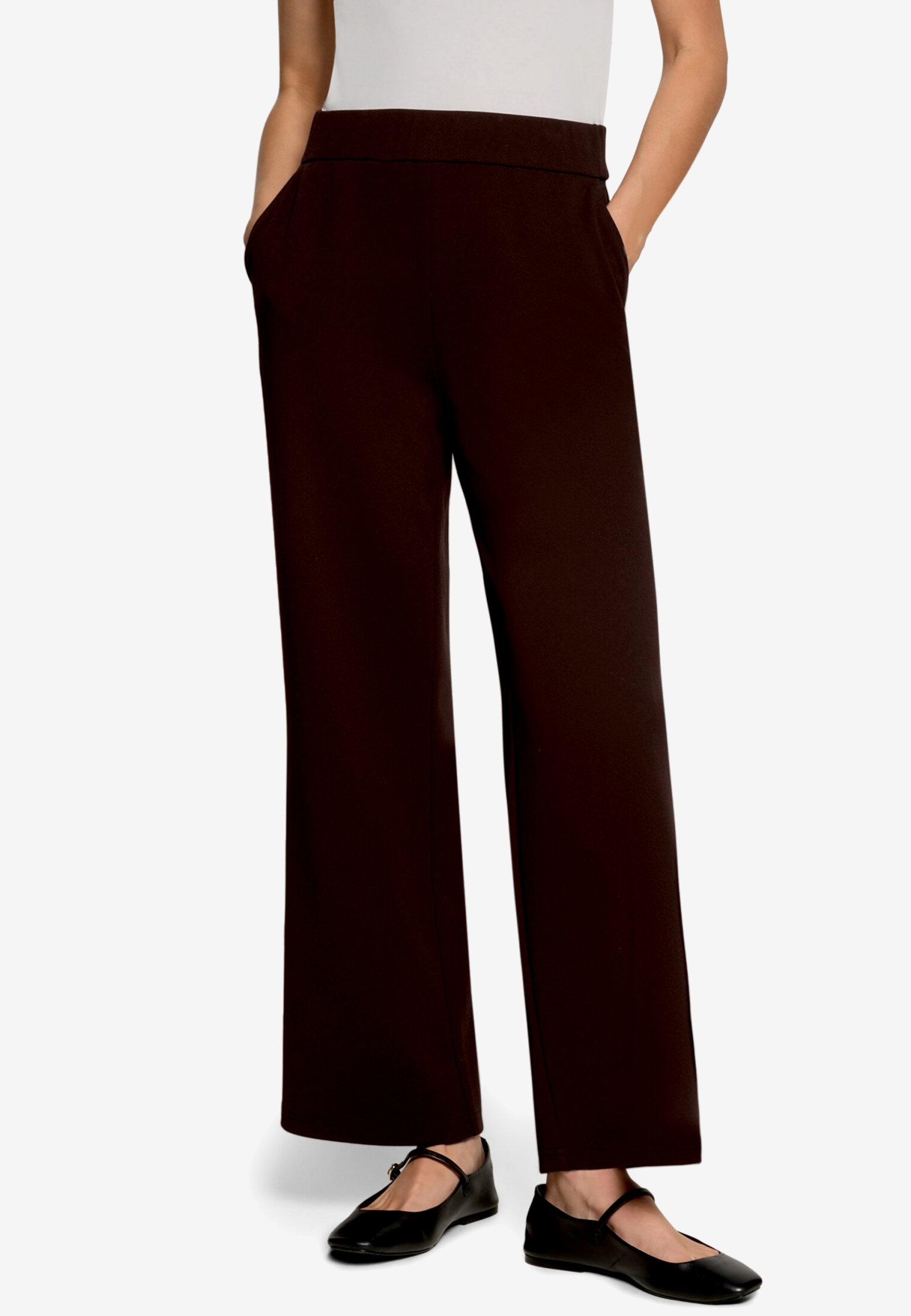 Hose Casual 7/8 Länge, Chocolate Plum #2