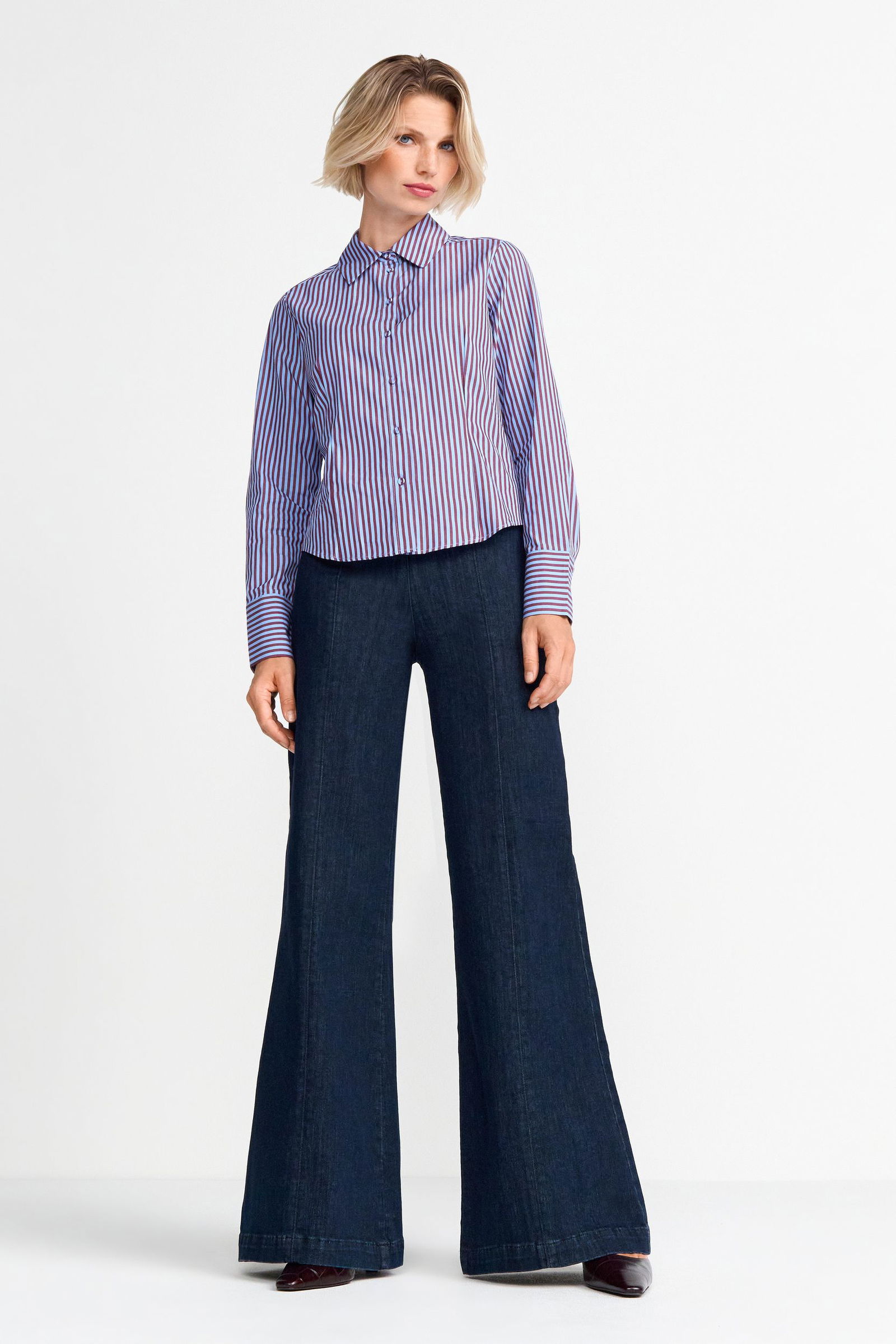7468f4819ef6e6559b08188f4459a061 Rich & Royal | Rich & Royal Schmale Hose | 27/32 | denim blue
