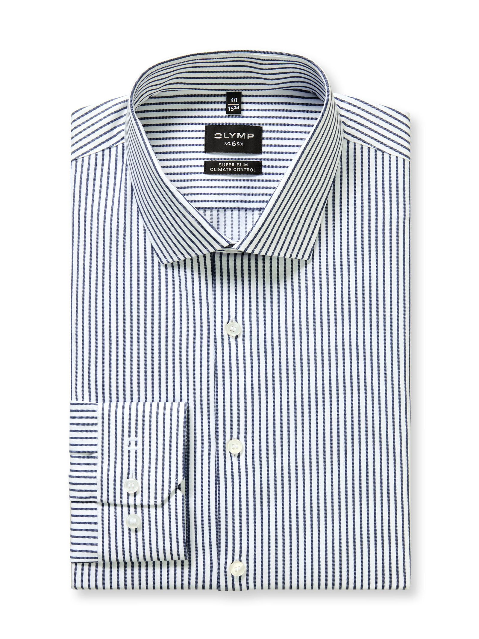 Olymp |  Olymp Hemd Slim Fit  | 40 | marine