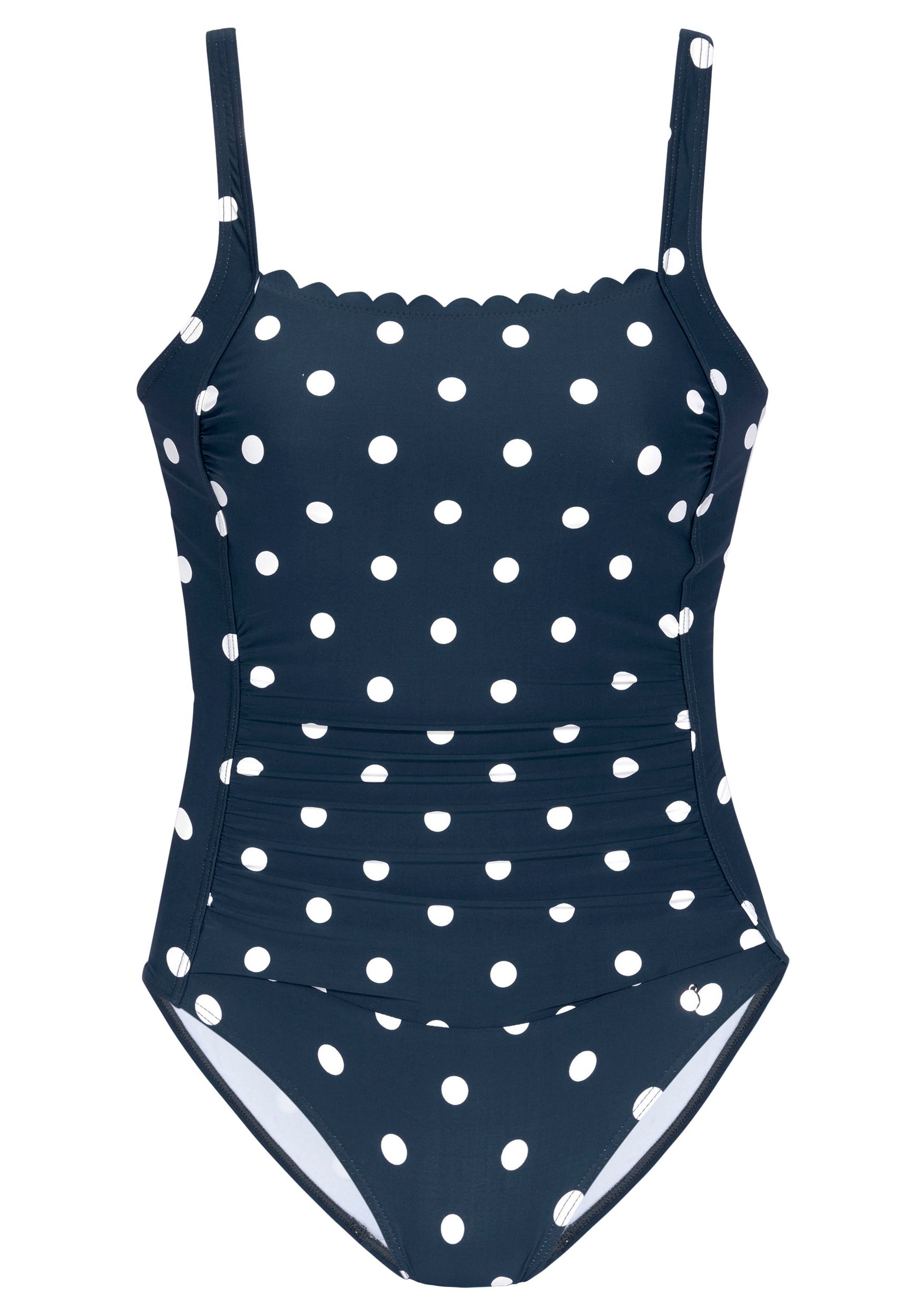 Lascana |  Lascana Badeanzug  | 48/E | navy-white
