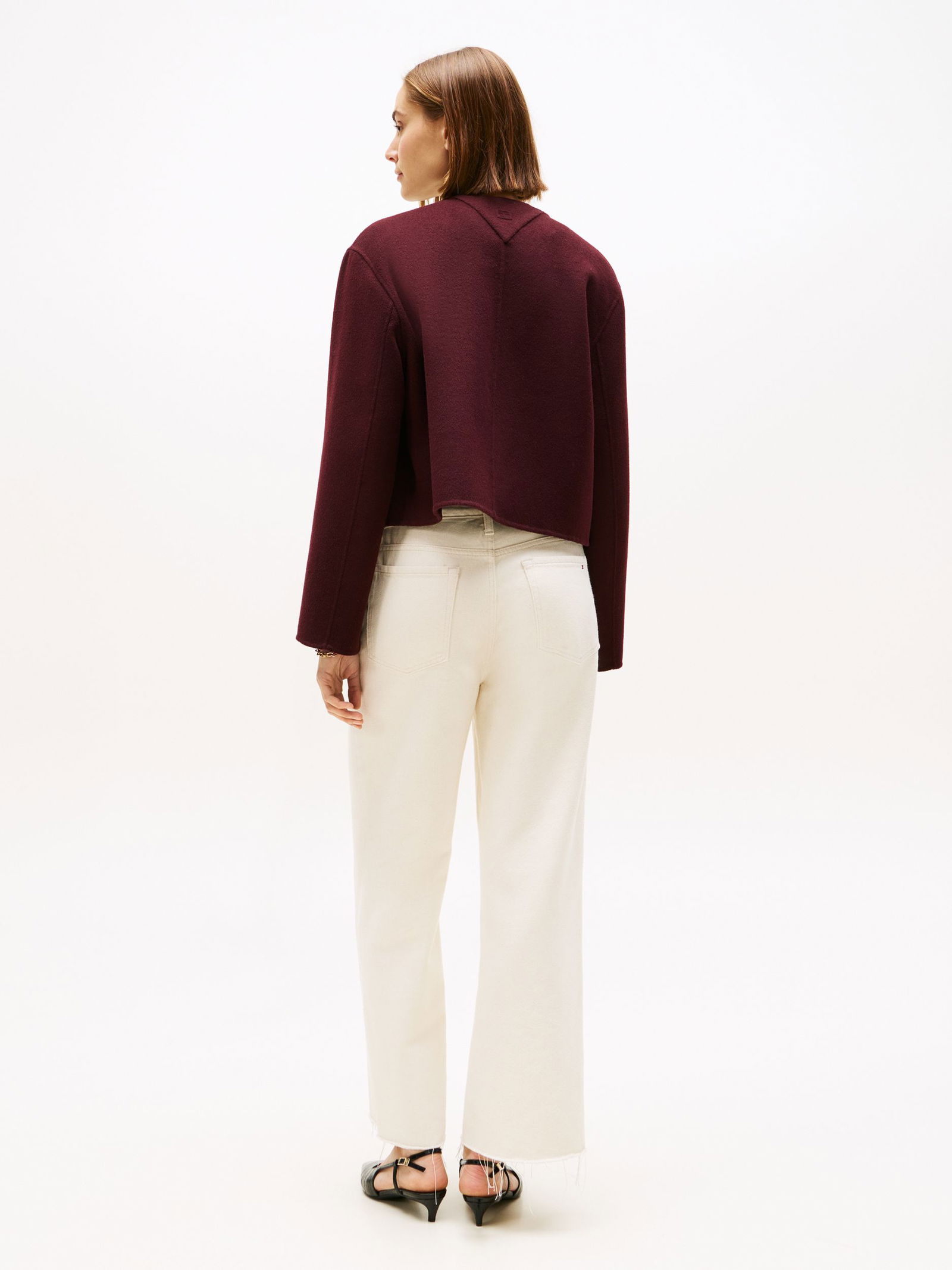 Tommy Hilfiger | Tommy Hilfiger Strickjacke | Cardigan | 40 | deep burgundy